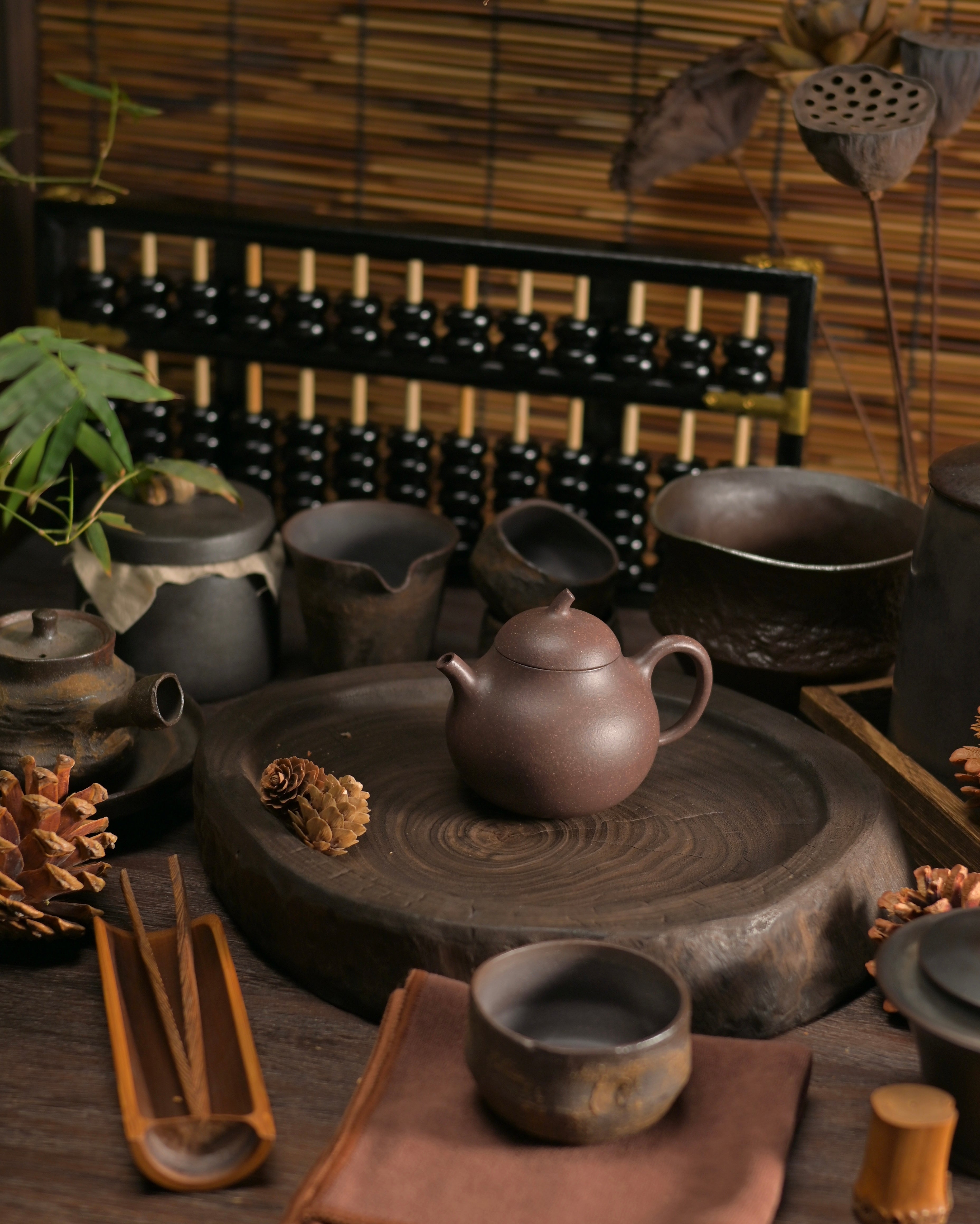 Chinese teapot – Yixing Purple Clay eggplant Shape Teapot Zisha Pot by Kungfuyang