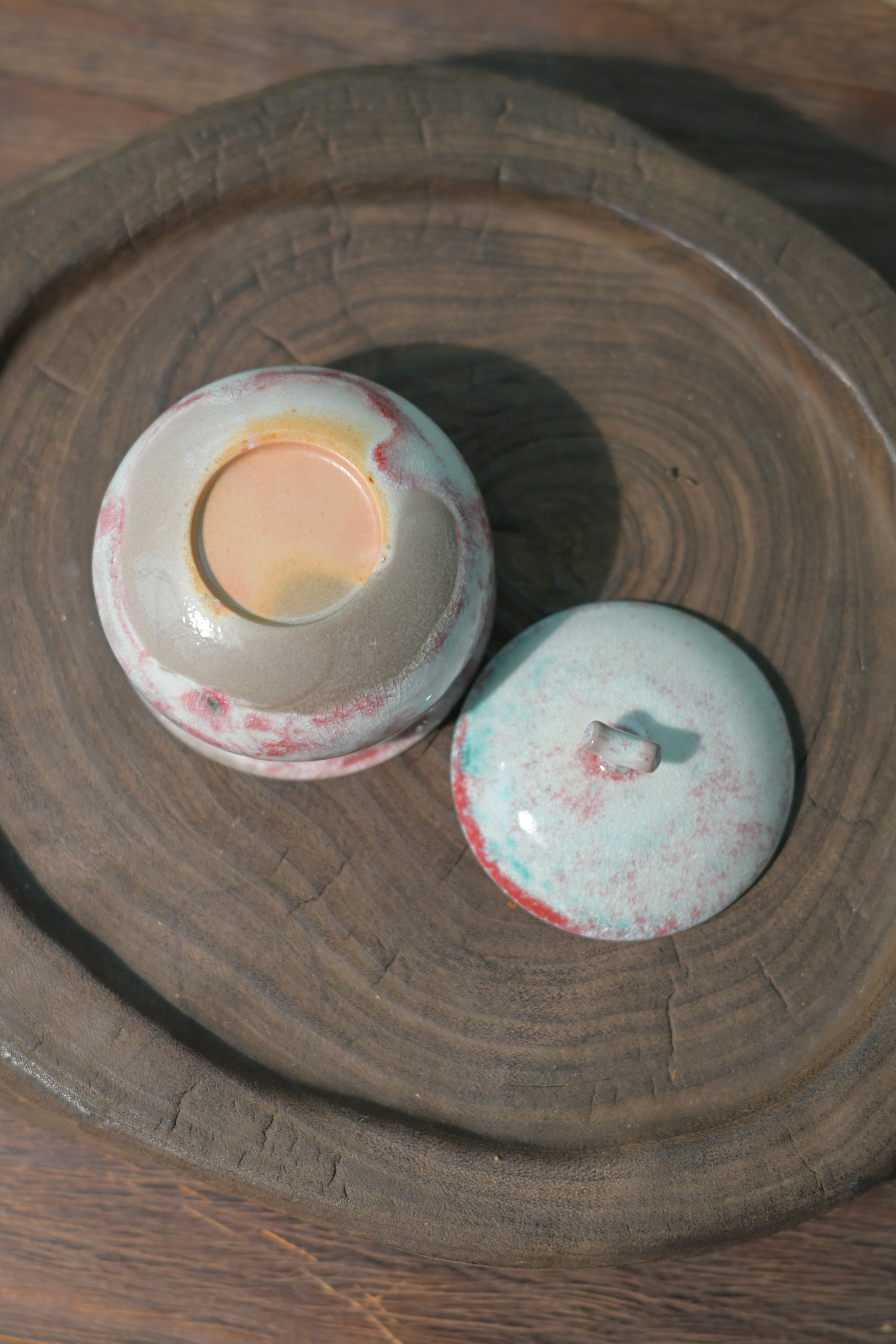 Kungfuyang Unique Piece Jingdezhen Wood-Fired Soda Glaze Gaiwan 100ml, product view 6