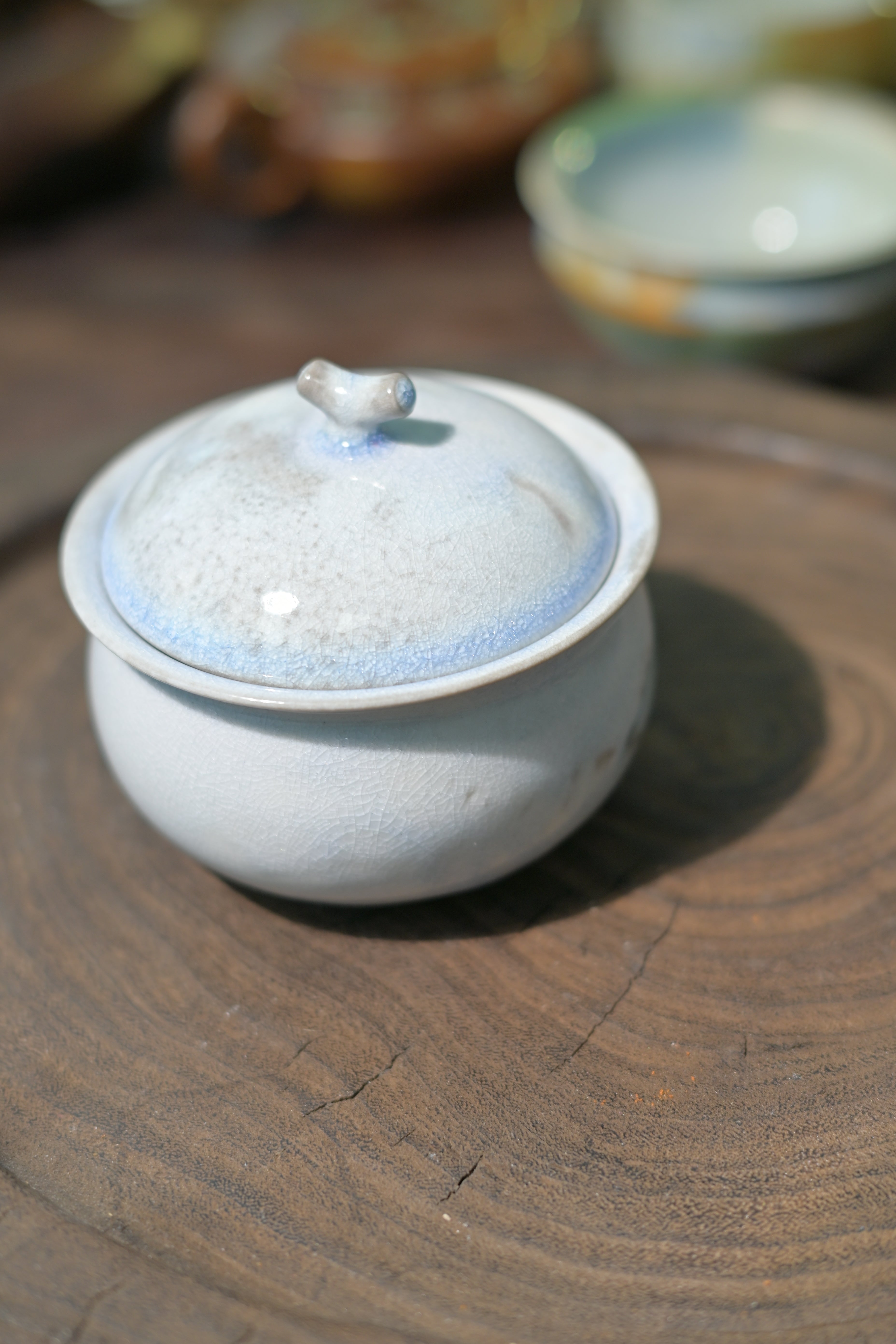 Kungfuyang Unique Piece Jingdezhen Wood-Fired Soda Glaze Gaiwan 100ml, product view 9