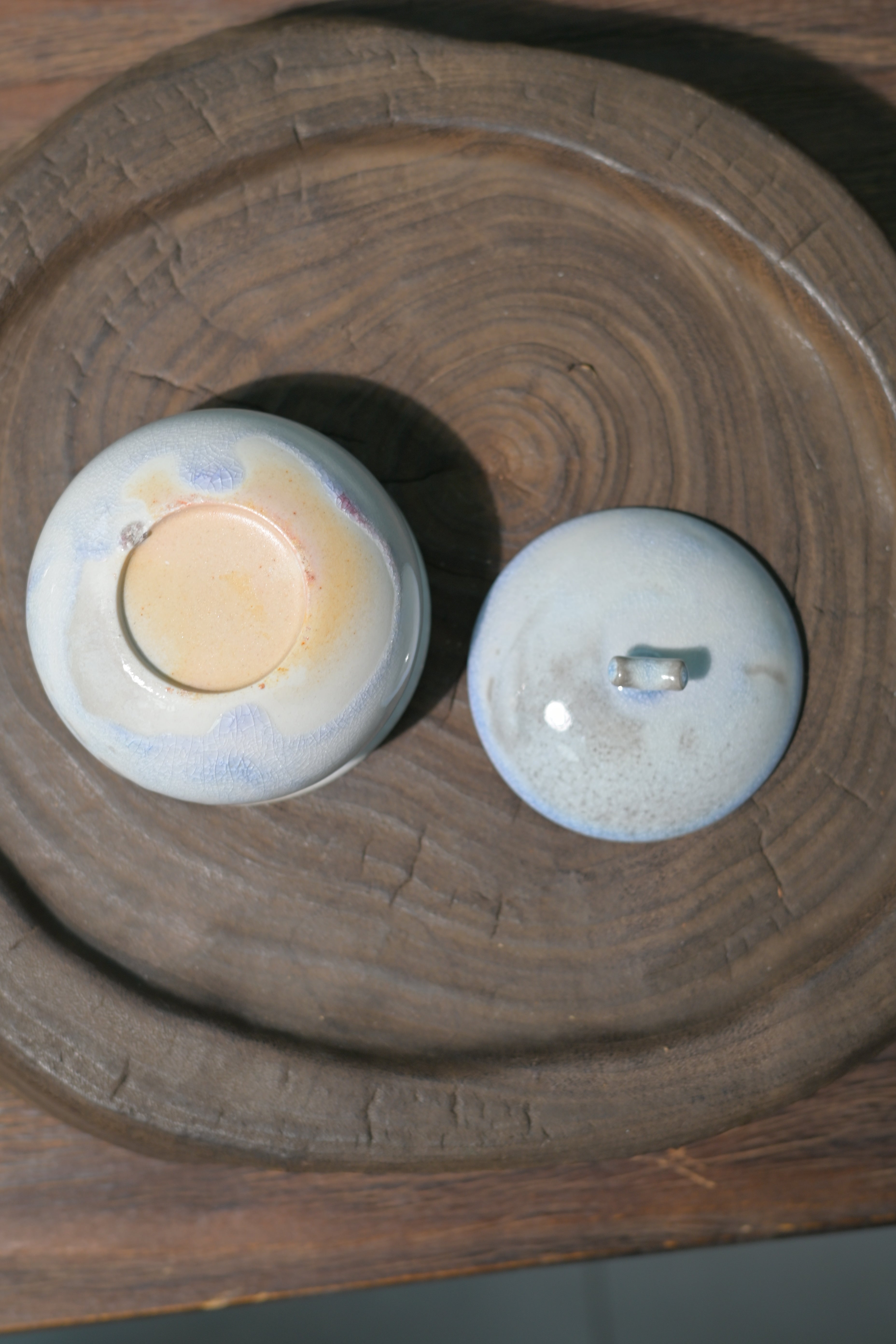 Kungfuyang Unique Piece Jingdezhen Wood-Fired Soda Glaze Gaiwan 100ml, product view 14