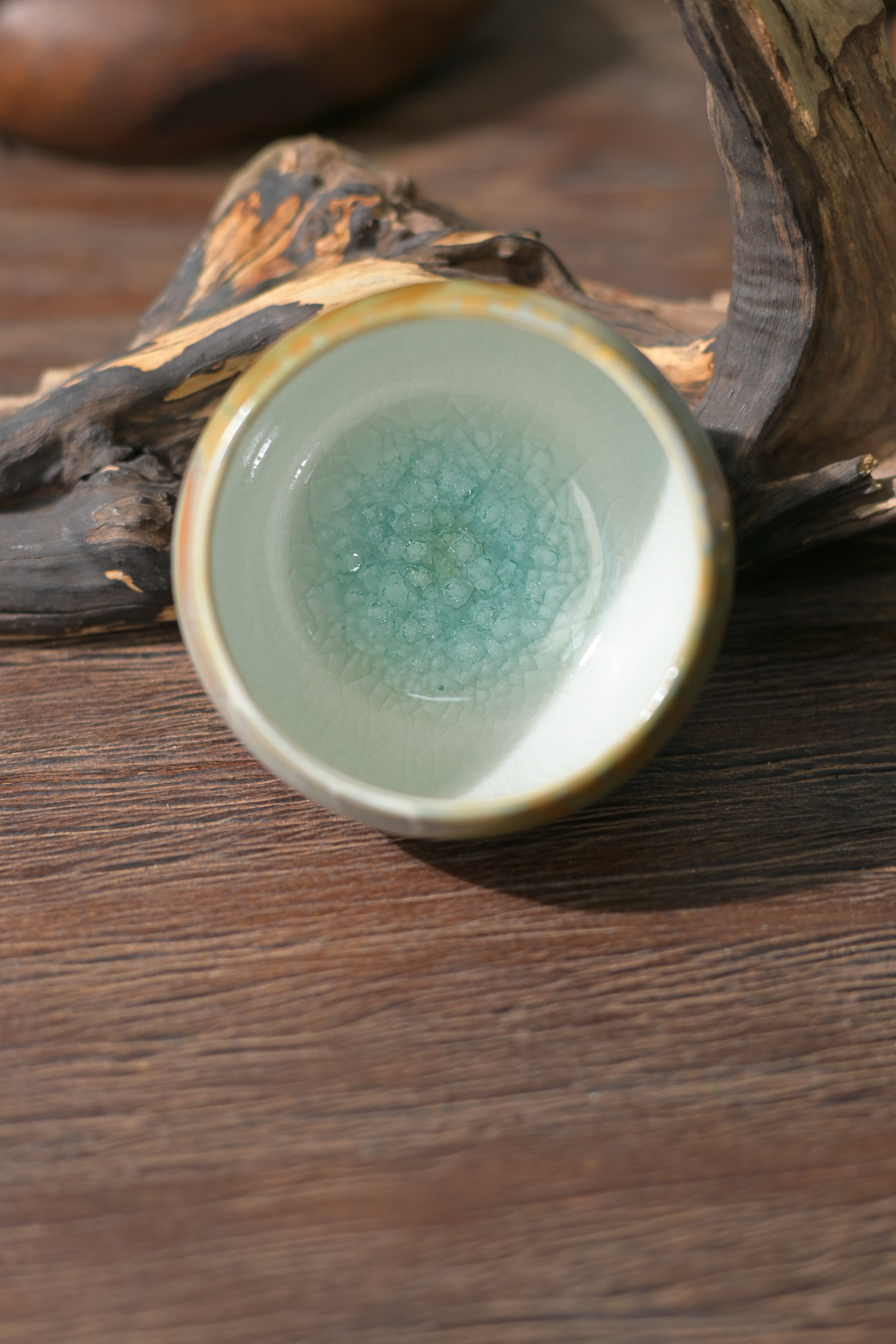 Kungfuyang Unique Piece Jingdezhen Handmade Underglaze Colored Teacup, product view 15