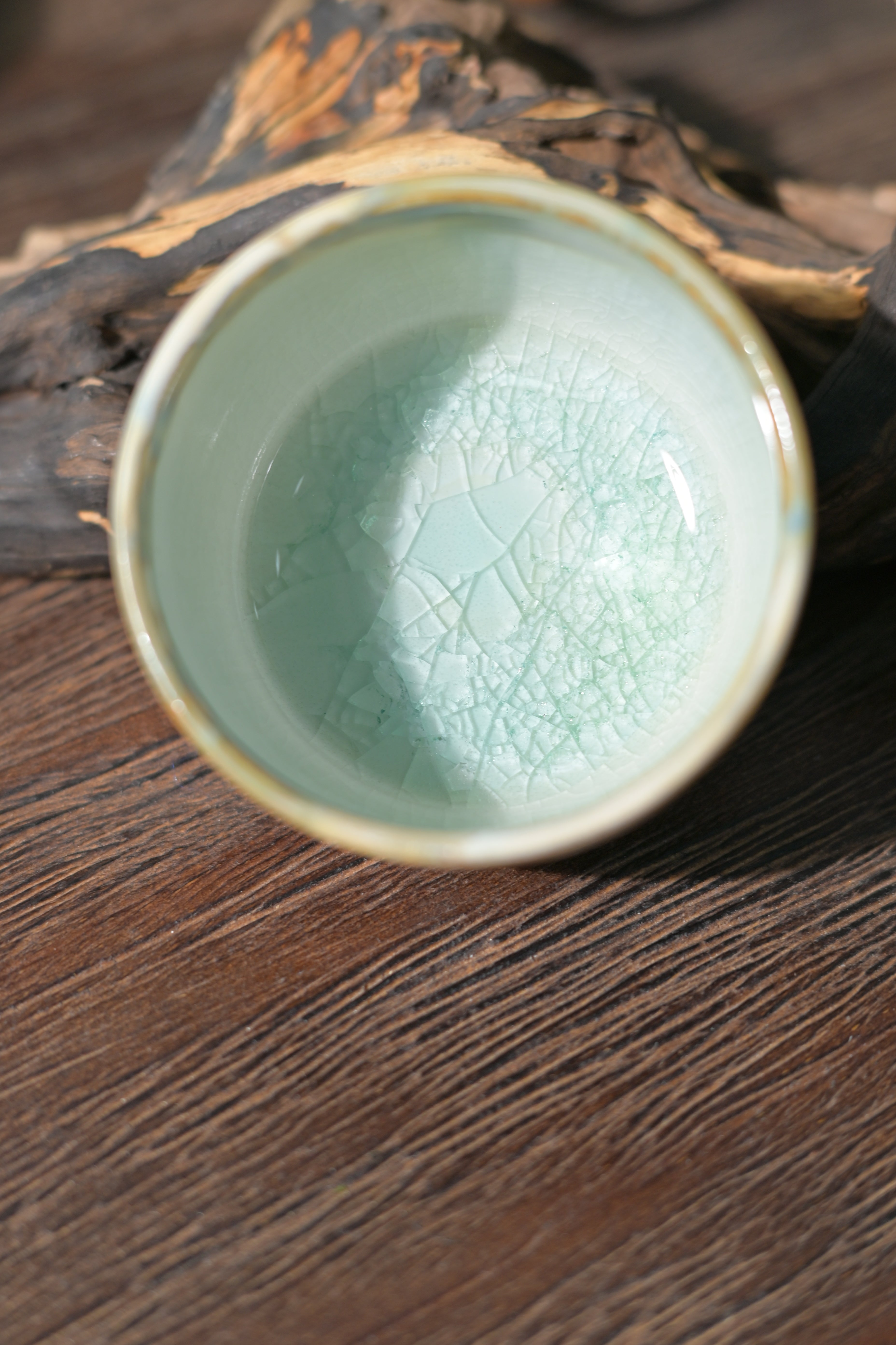 Kungfuyang Unique Piece Jingdezhen Handmade Underglaze Colored Teacup, product view 16