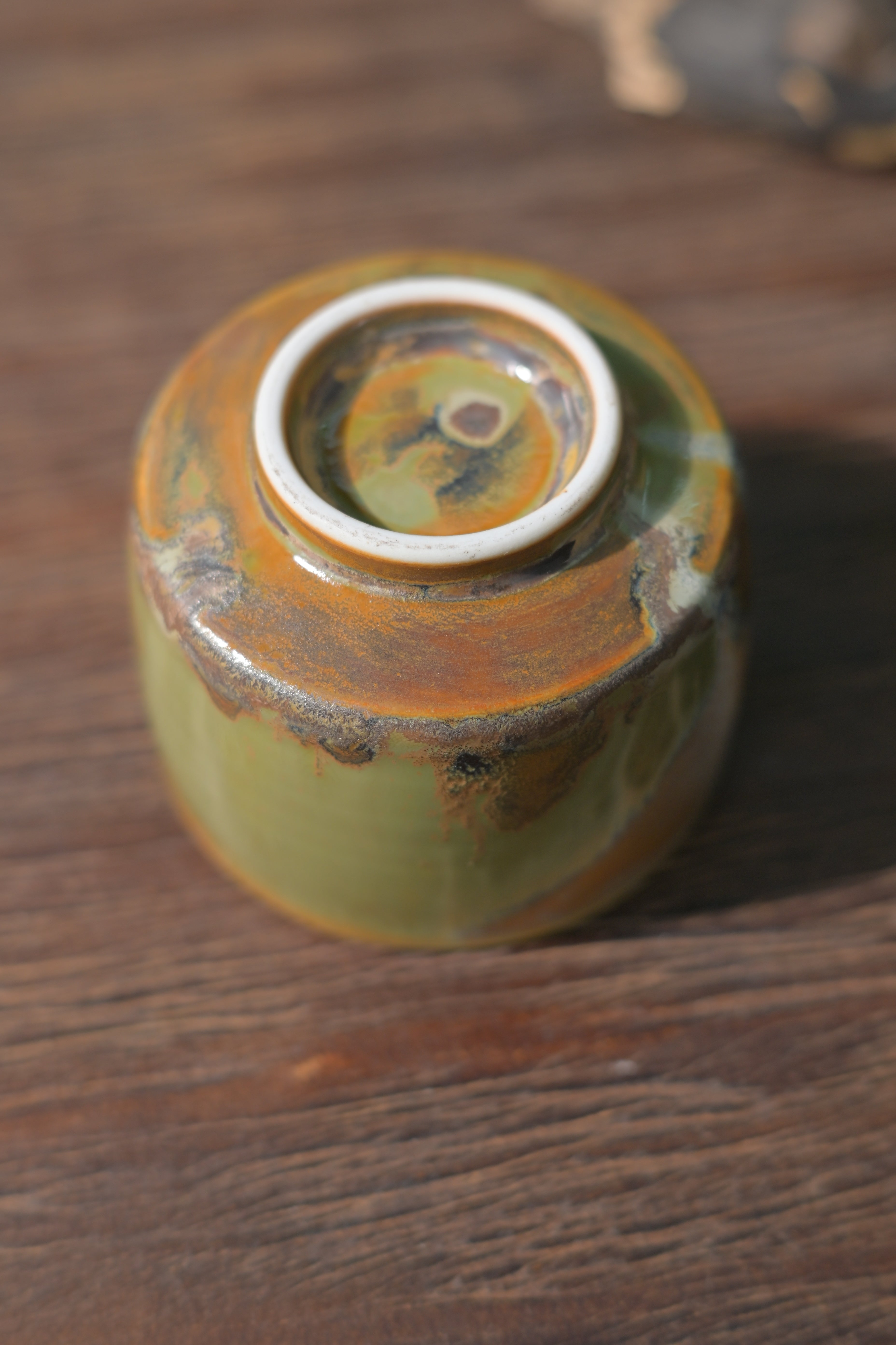Kungfuyang Unique Piece Jingdezhen Handmade Underglaze Colored Teacup, product view 17
