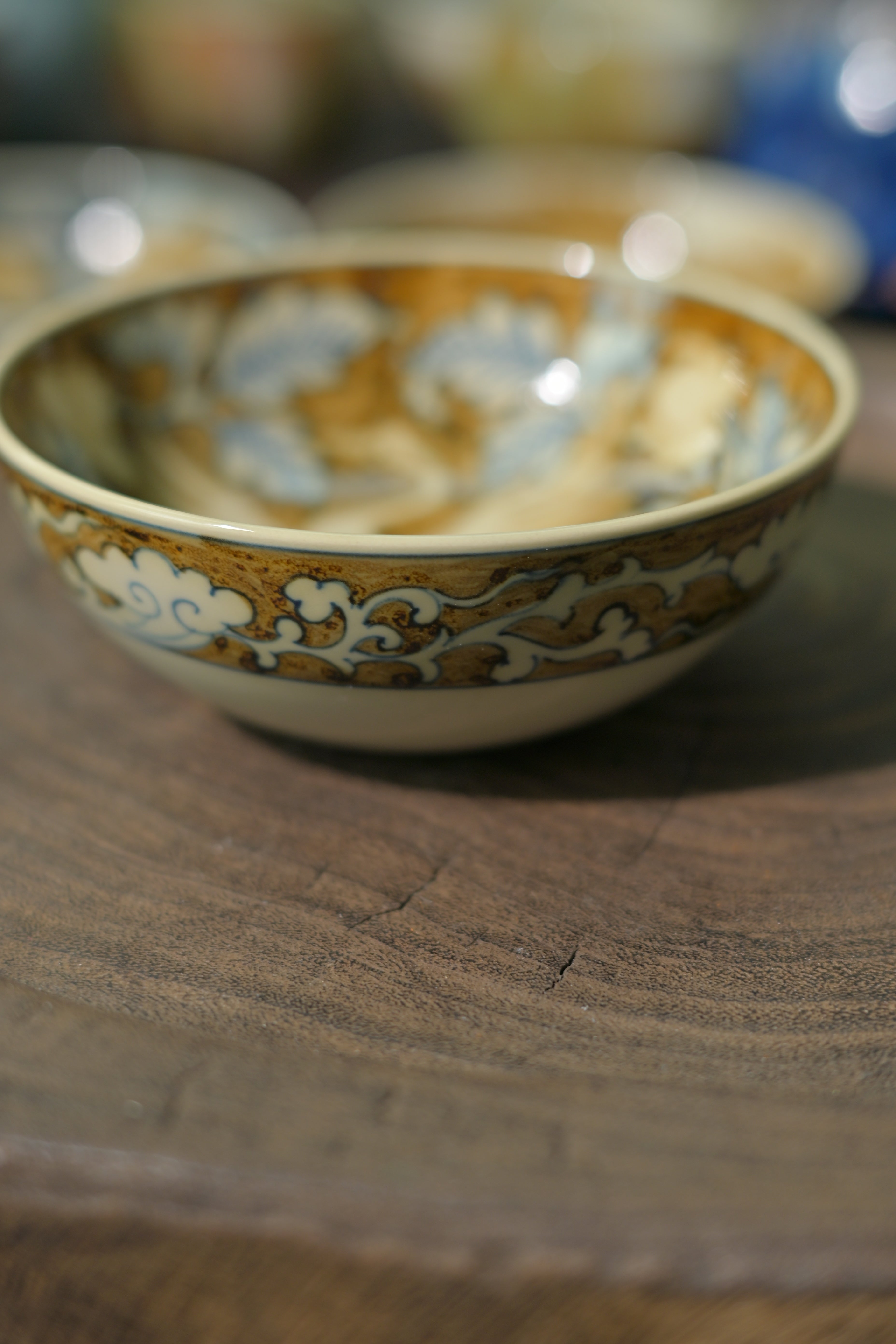 Kungfuyang Jingdezhen Hand-Painted Underglaze Gold Phoenix Pu'er Teacup, product view 7