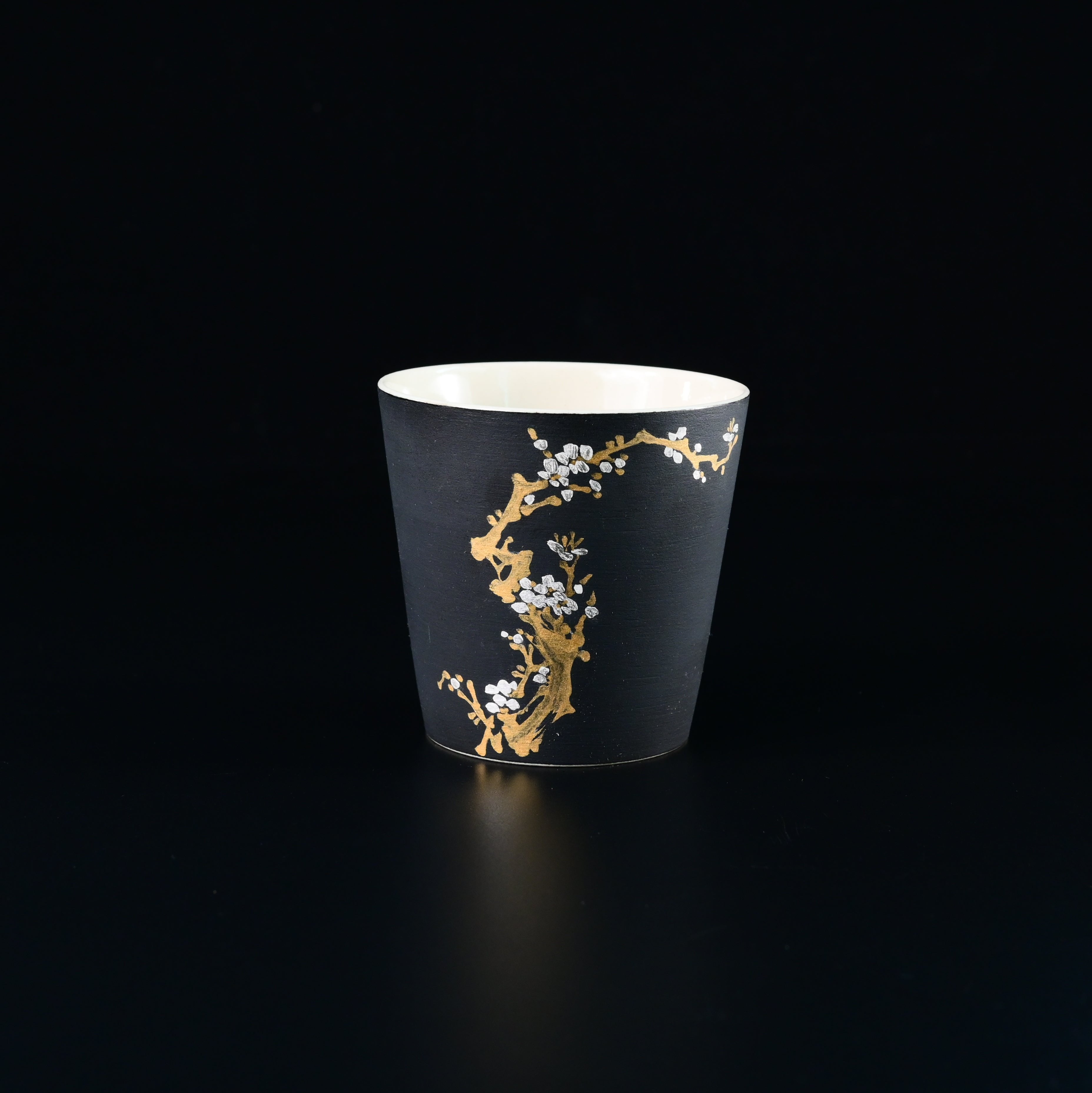 Kungfuyang "Four Gentlemen" Plants Patterns Matt Glaze Non-Reflective, product view 6