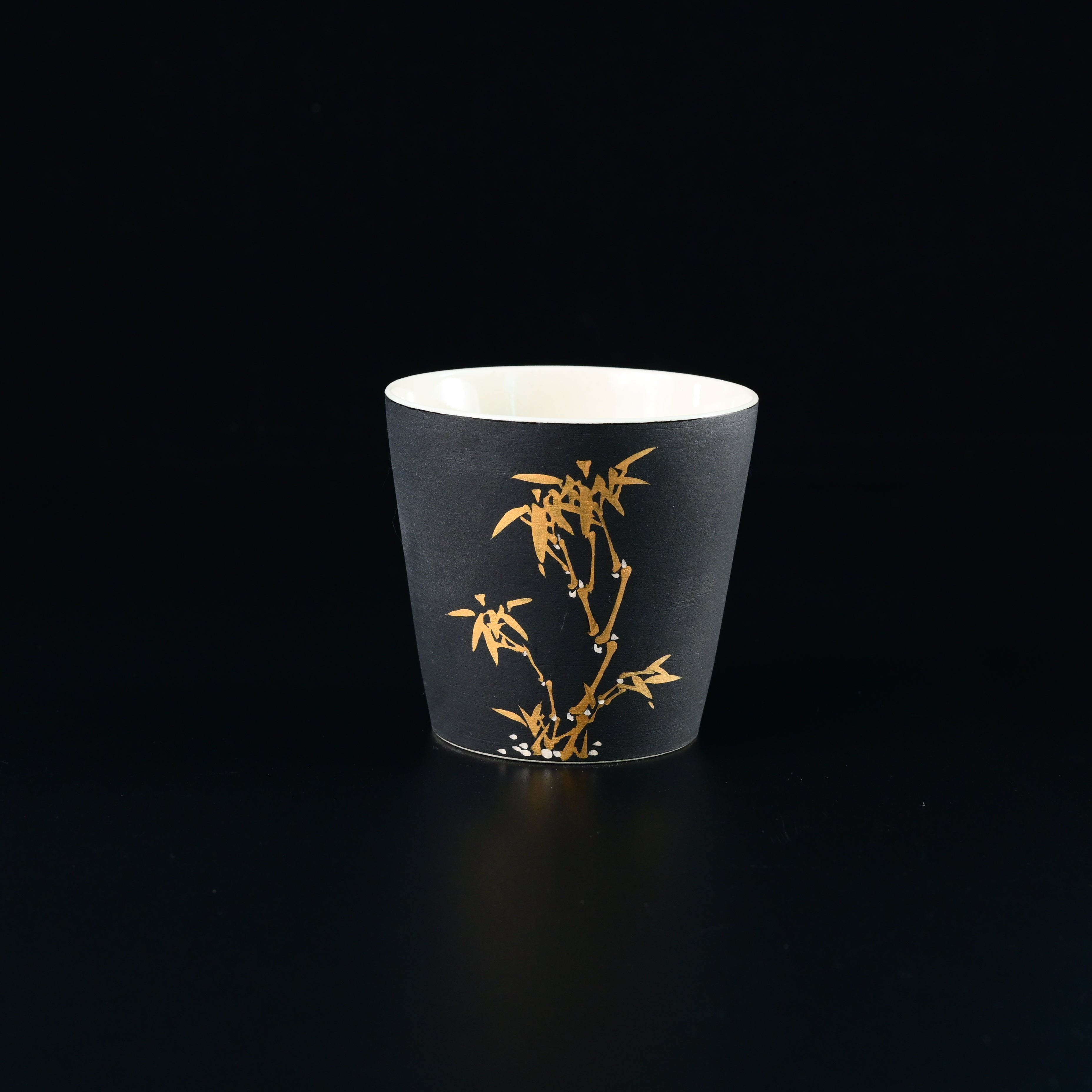 Kungfuyang "Four Gentlemen" Plants Patterns Matt Glaze Non-Reflective, product view 7