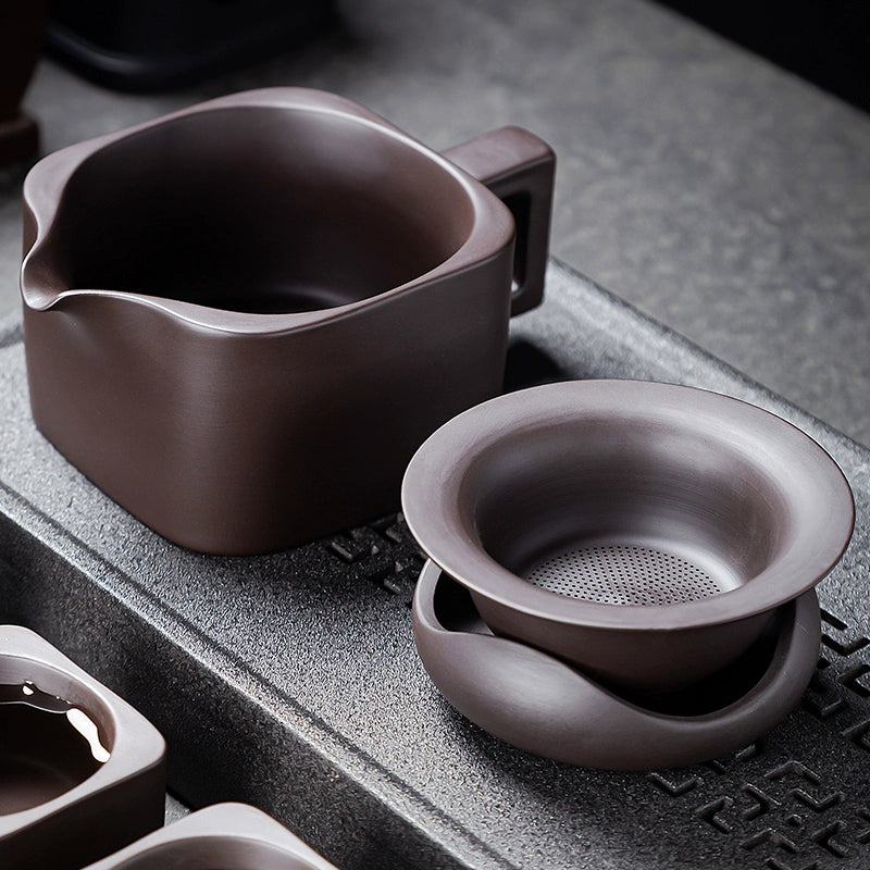 O1CN014iSeAJ1WIsVQdTfFt – Handmade Purple Clay Tea Strainer Fairness Cup by Kungfuyang