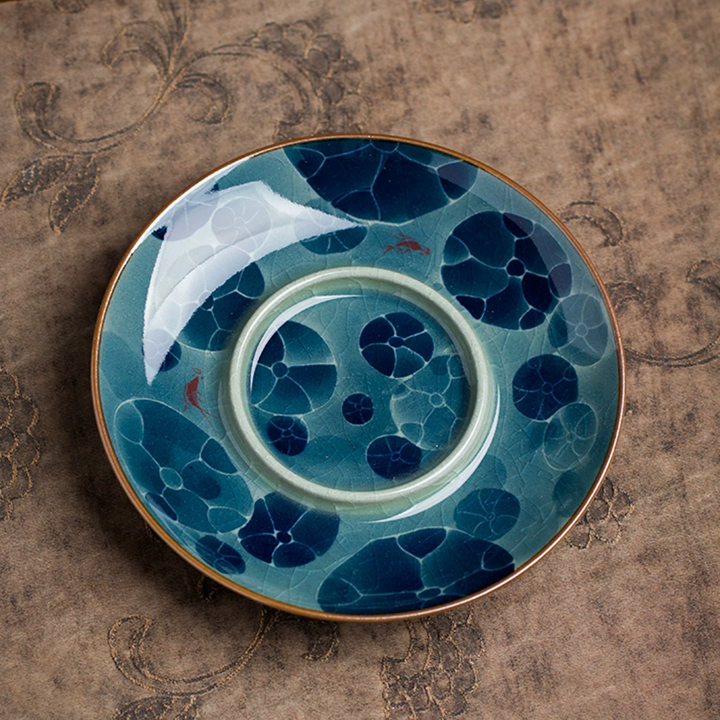 O1CN01zTt5M31MFzz7jaxMX – Jingdezhen Hand-Painted Lotus Pond Underglaze Painted Gaiwan by Kungfuyang