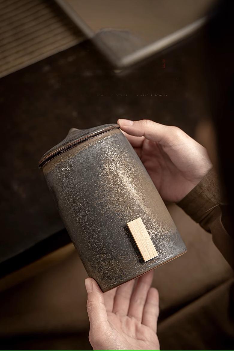 Vintagestyleteacaddy – Vintage Style Large Capacity Airtight Ceramic Tea Caddy / Tea by Kungfuyang