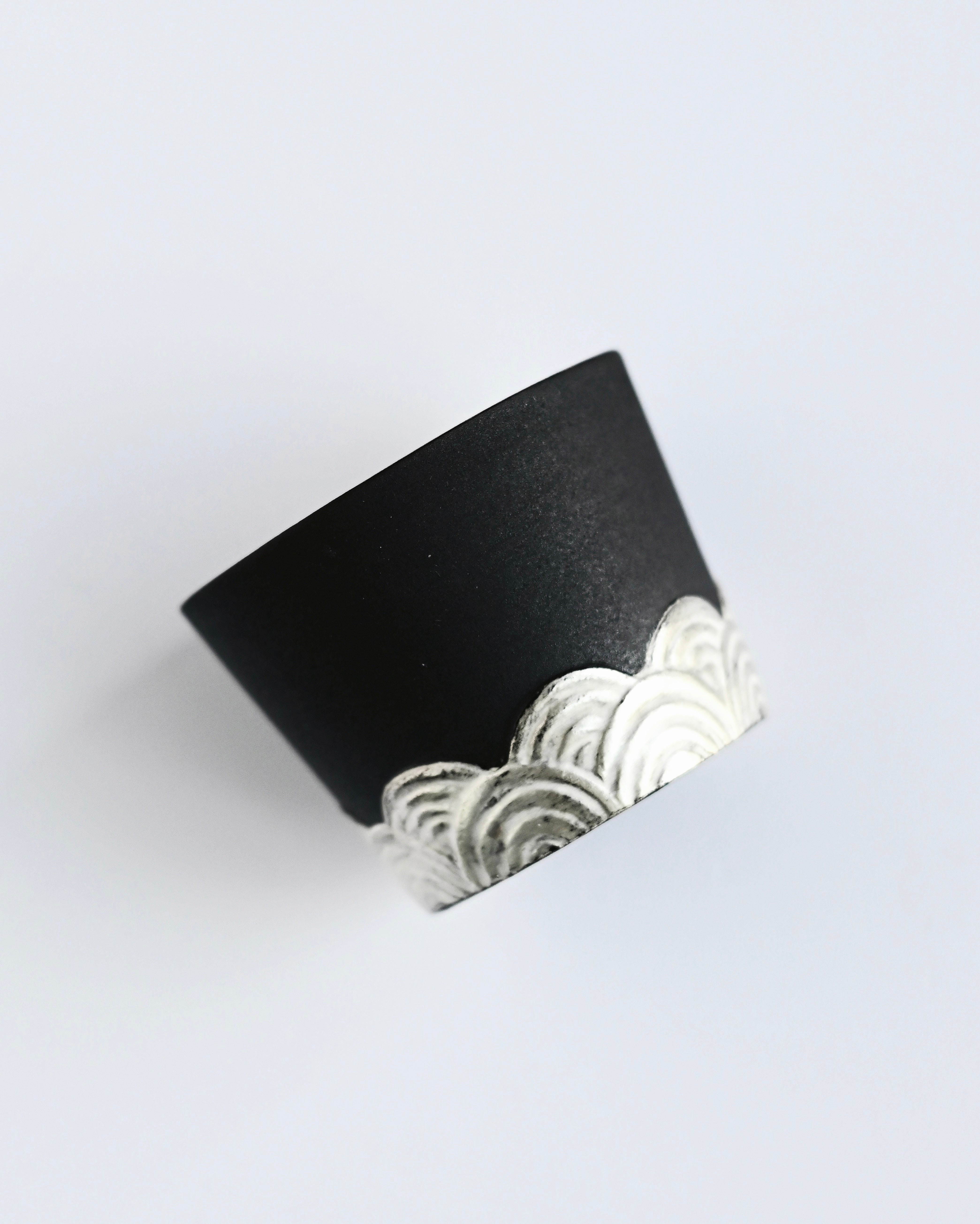 antique silver gilded chinese teacup – Vintage Silver-Gilt Chinese Ceramic Teacup by Kungfuyang