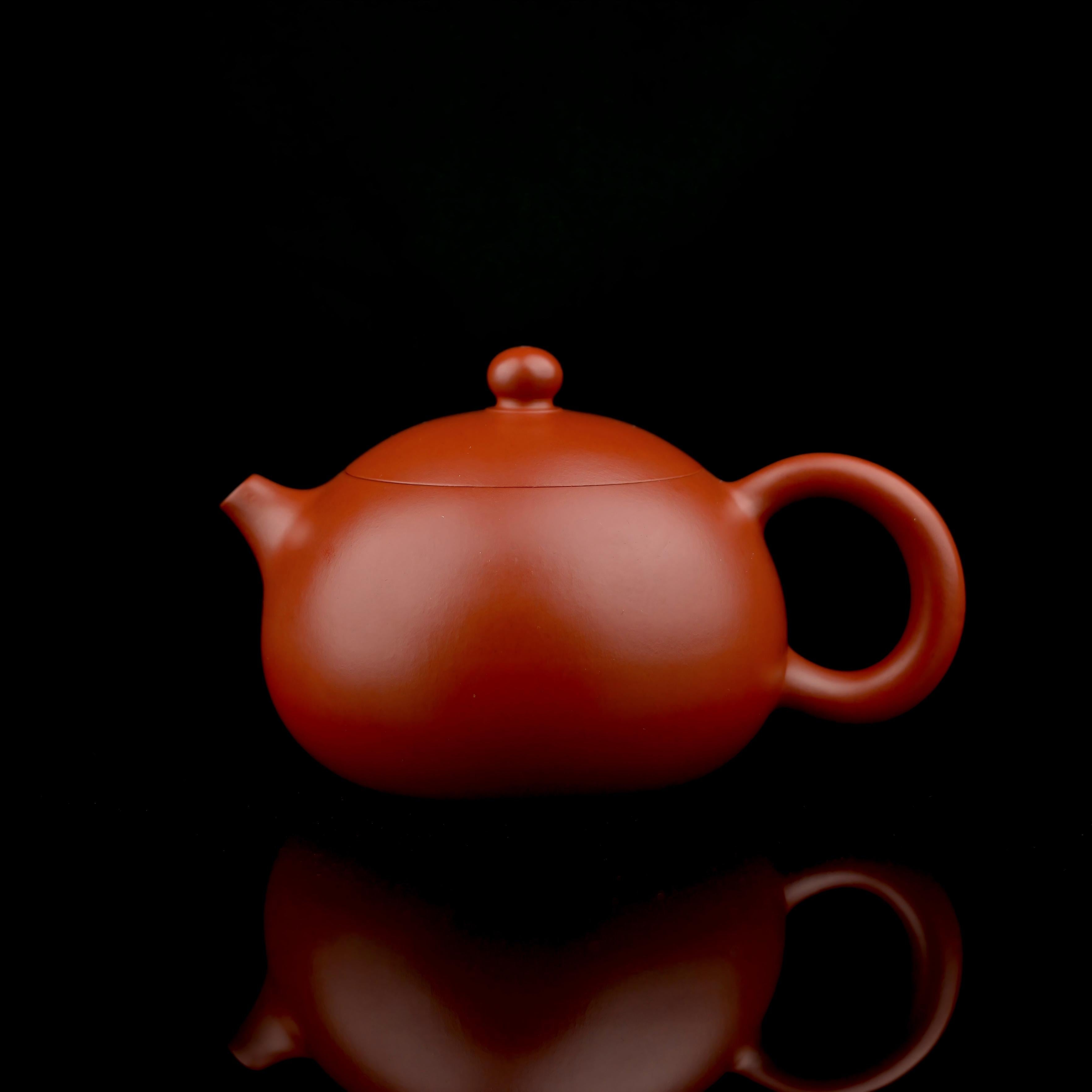 authentic yixing teapot fully handmade – Fully Handmade Yixing Zhuni Clay Xishi Teapot by Kungfuyang