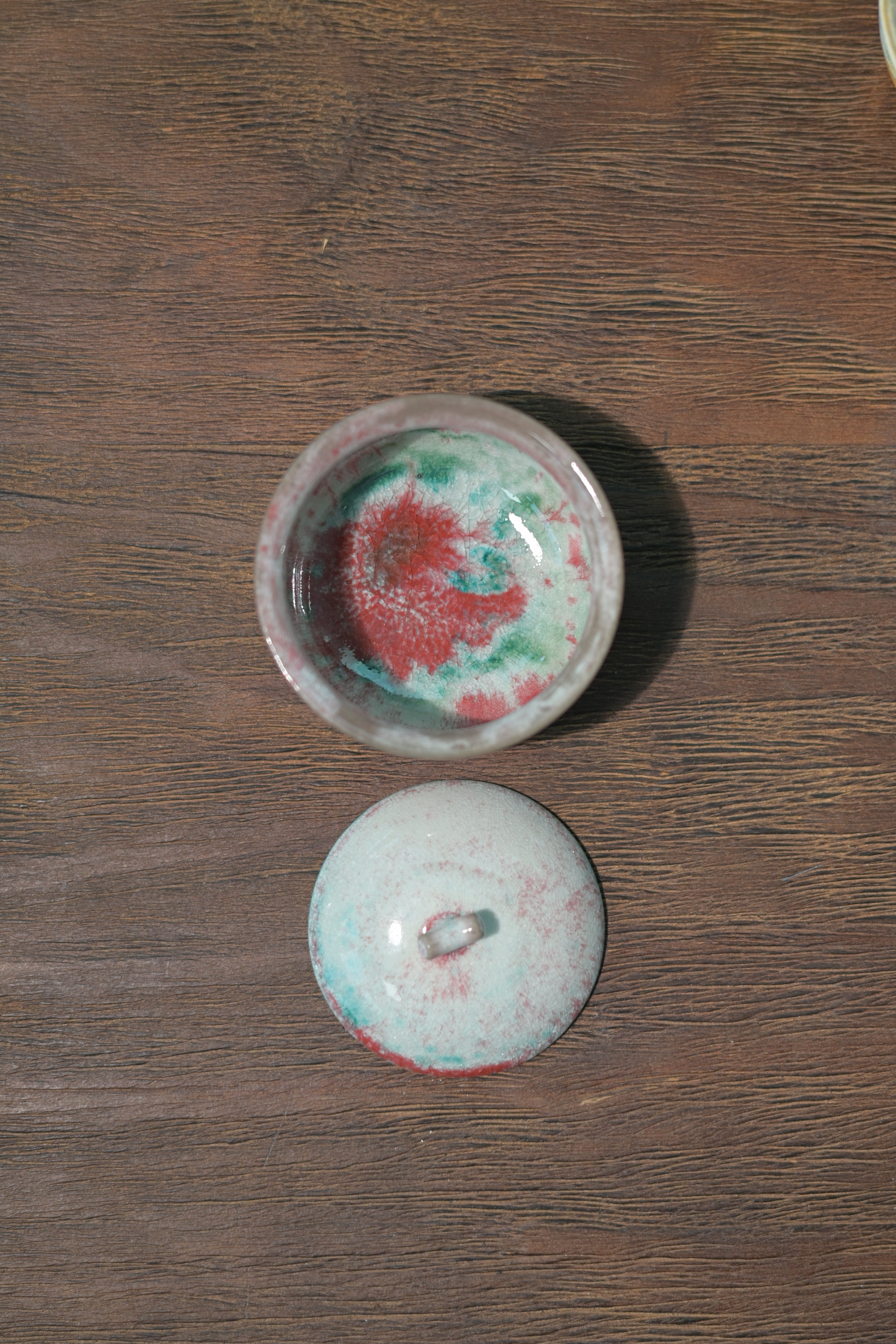 Kungfuyang Unique Piece Jingdezhen Wood-Fired Soda Glaze Gaiwan 100ml, product view 5
