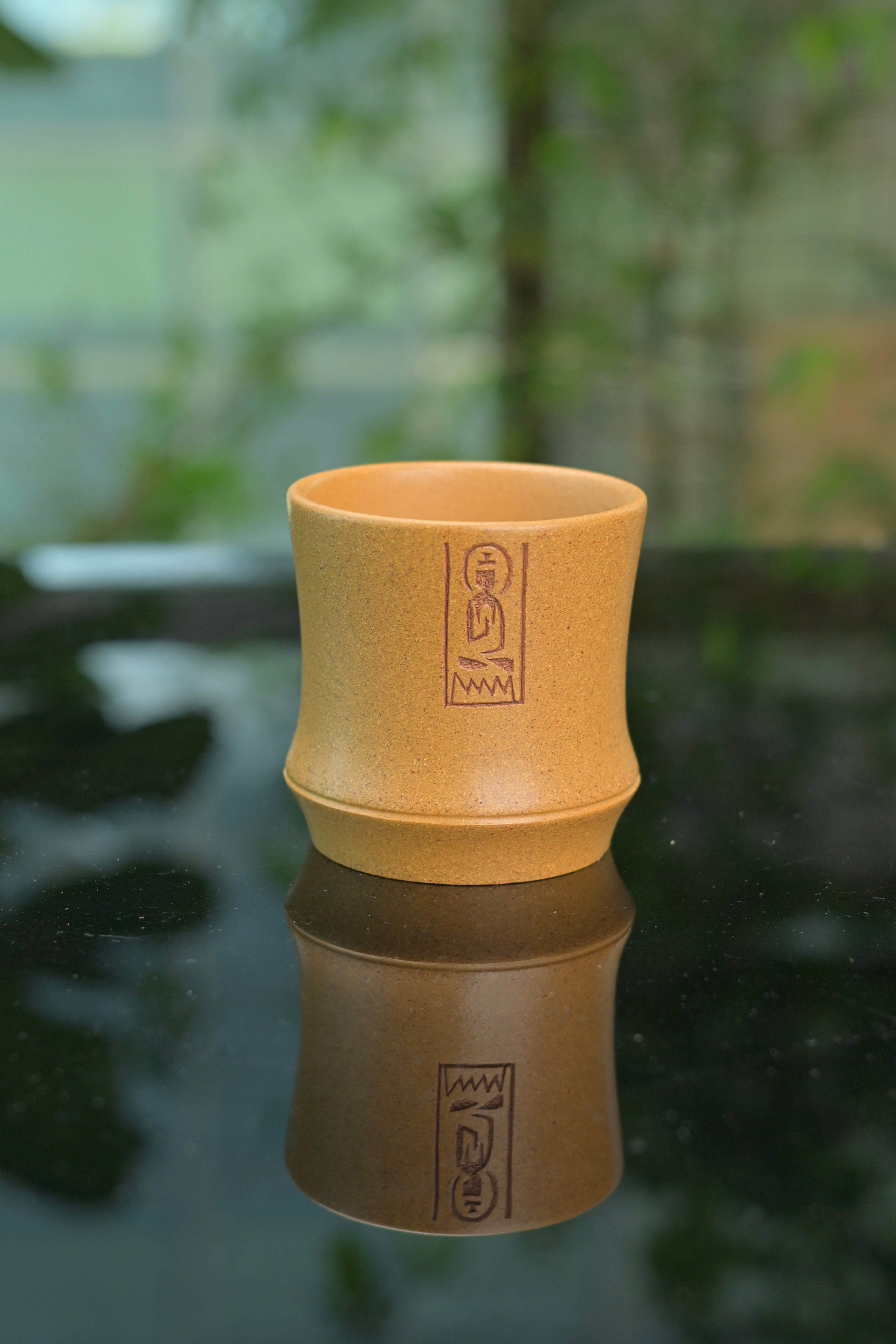 Kungfuyang Yixing Purple Clay Huangjiangpo (Yellow Duan) Zen Style Host, product view 2