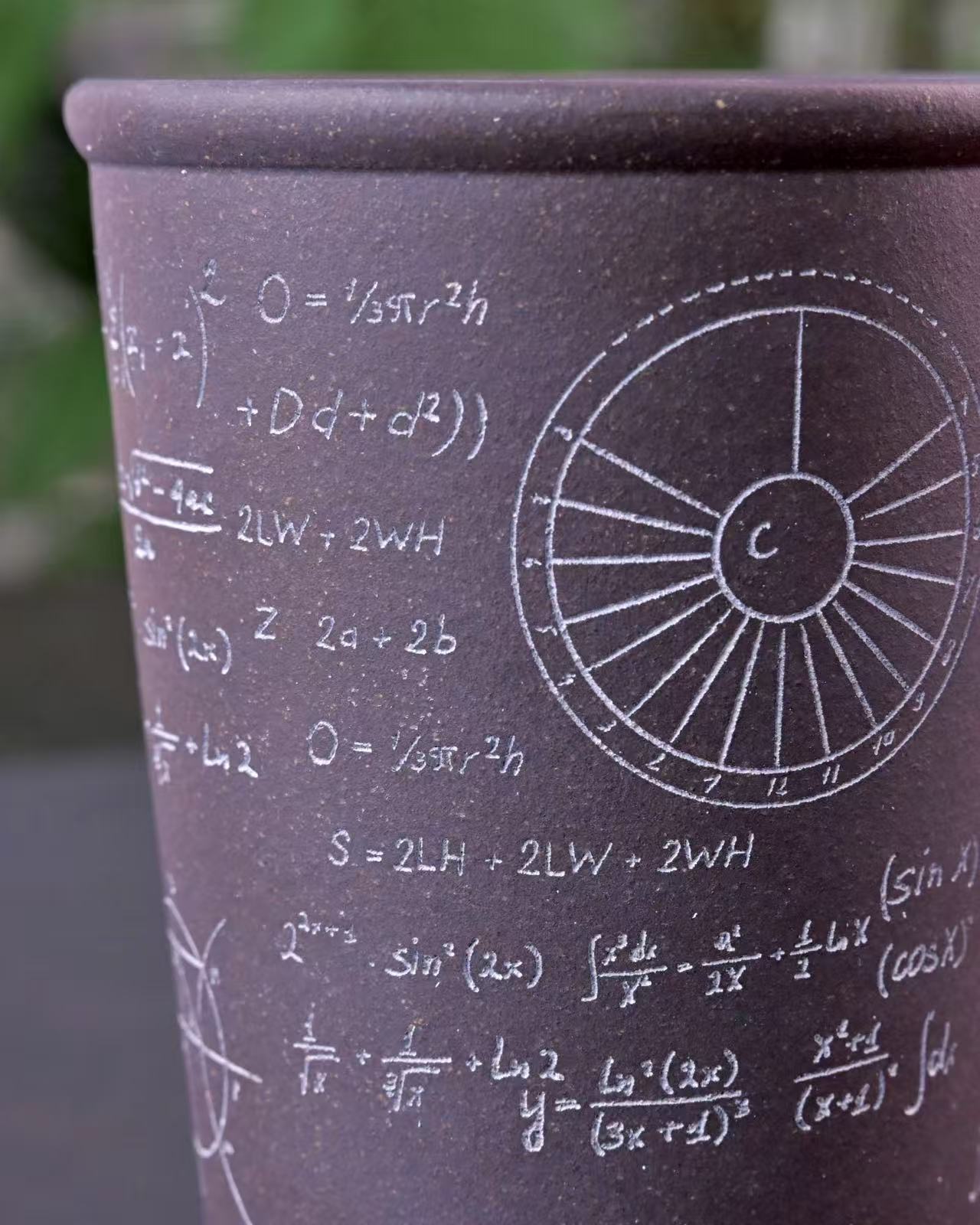 calculus ceramic cup – Yixing Zisha "Calculus" Multi-Purpose Large Capacity Cup by Kungfuyang