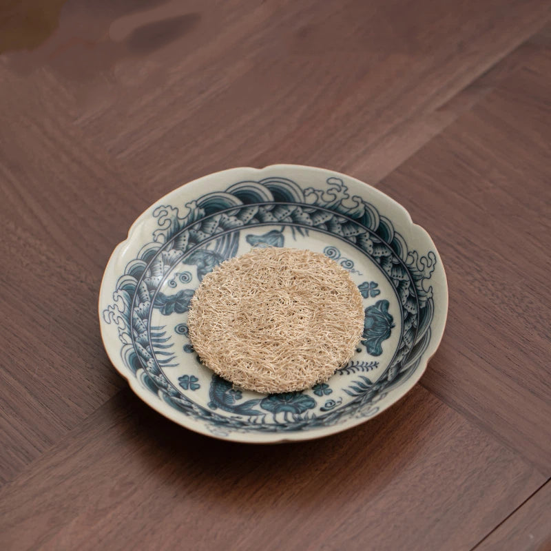 jingdezhen hand painted fish and seaweed – Jingdezhen Hand-Painted Fish and Seaweed Crackle Tea Tray by Kungfuyang, view 4-2