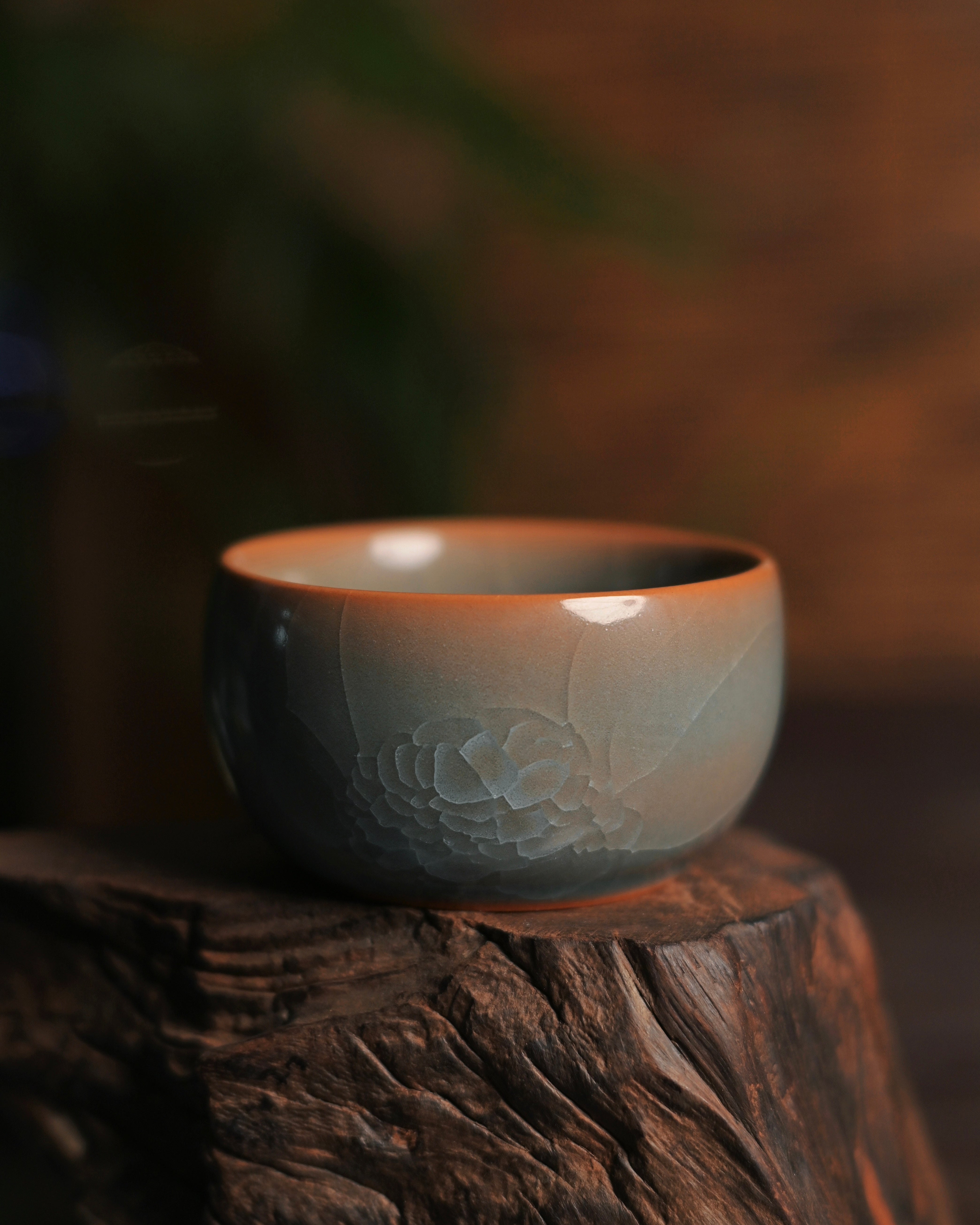 celadon ice crackle glaze pattern – Longquan Celadon Ice-Crackle Master Cup by Kungfuyang
