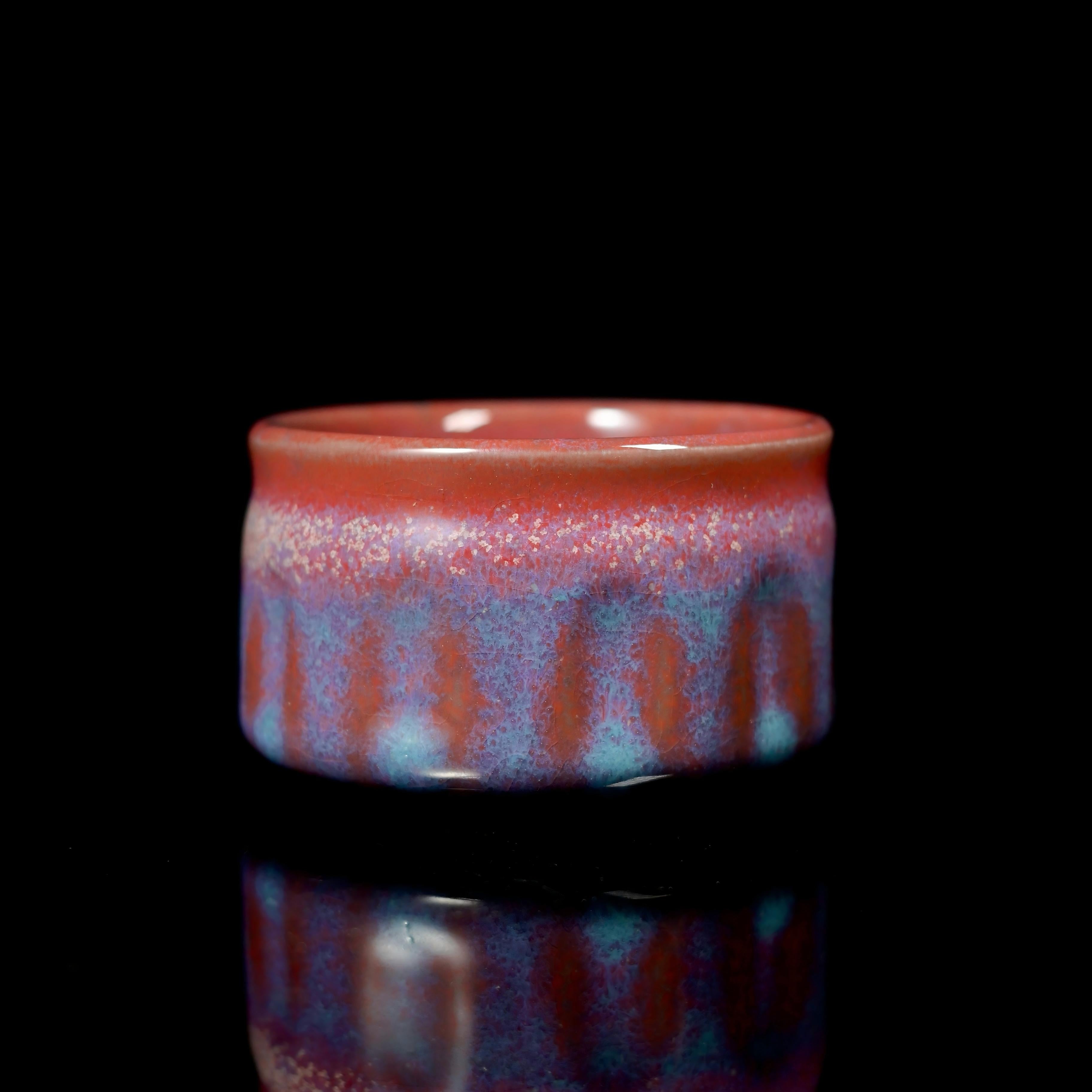 chinese jun ware teacup – Jun Ware Hand-Pinched Teacup 110ml by Kungfuyang