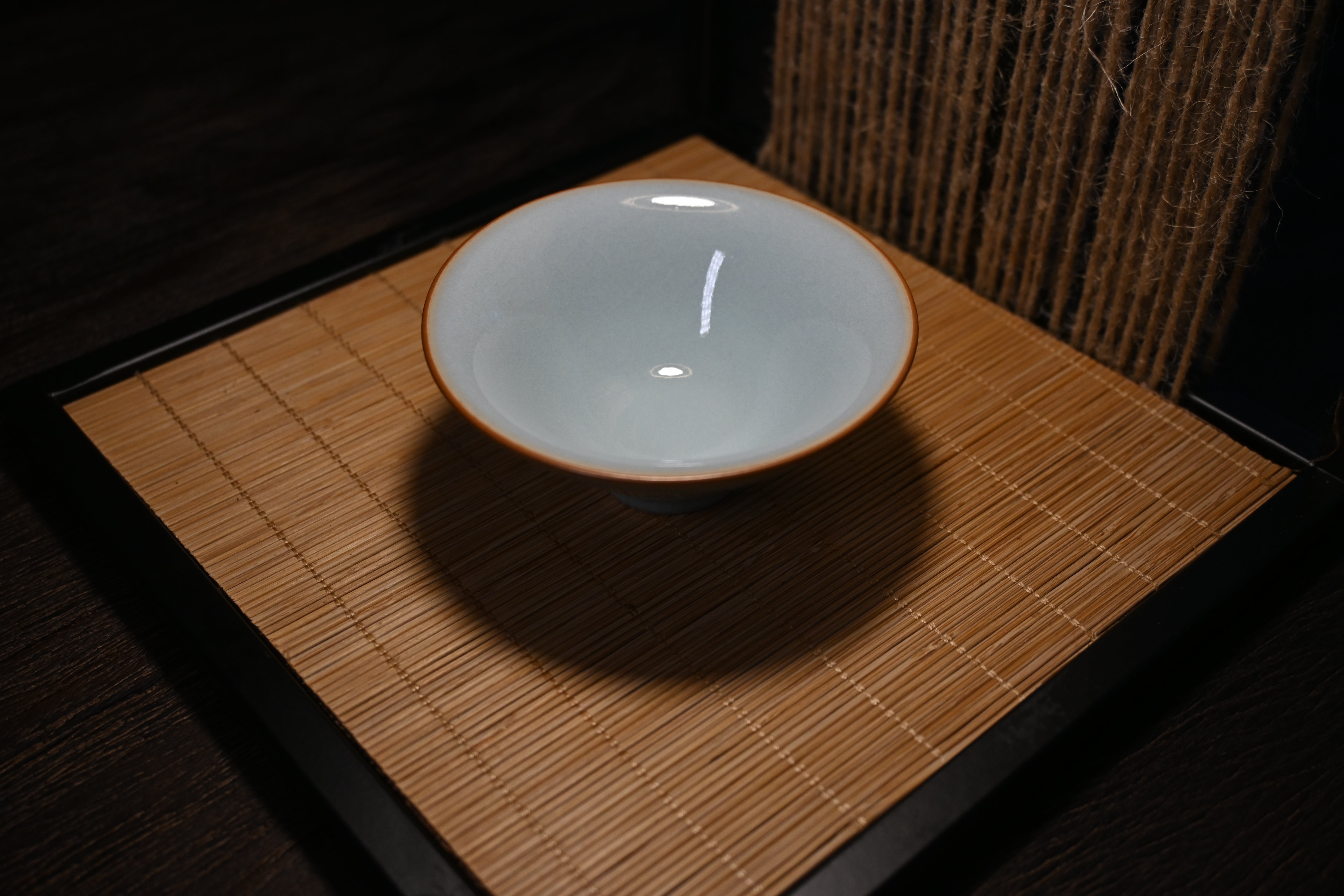 chinese ru ware celadon glaze teacup – Handcrafted Ru Kiln High-end Teacup Sky-blue by Kungfuyang