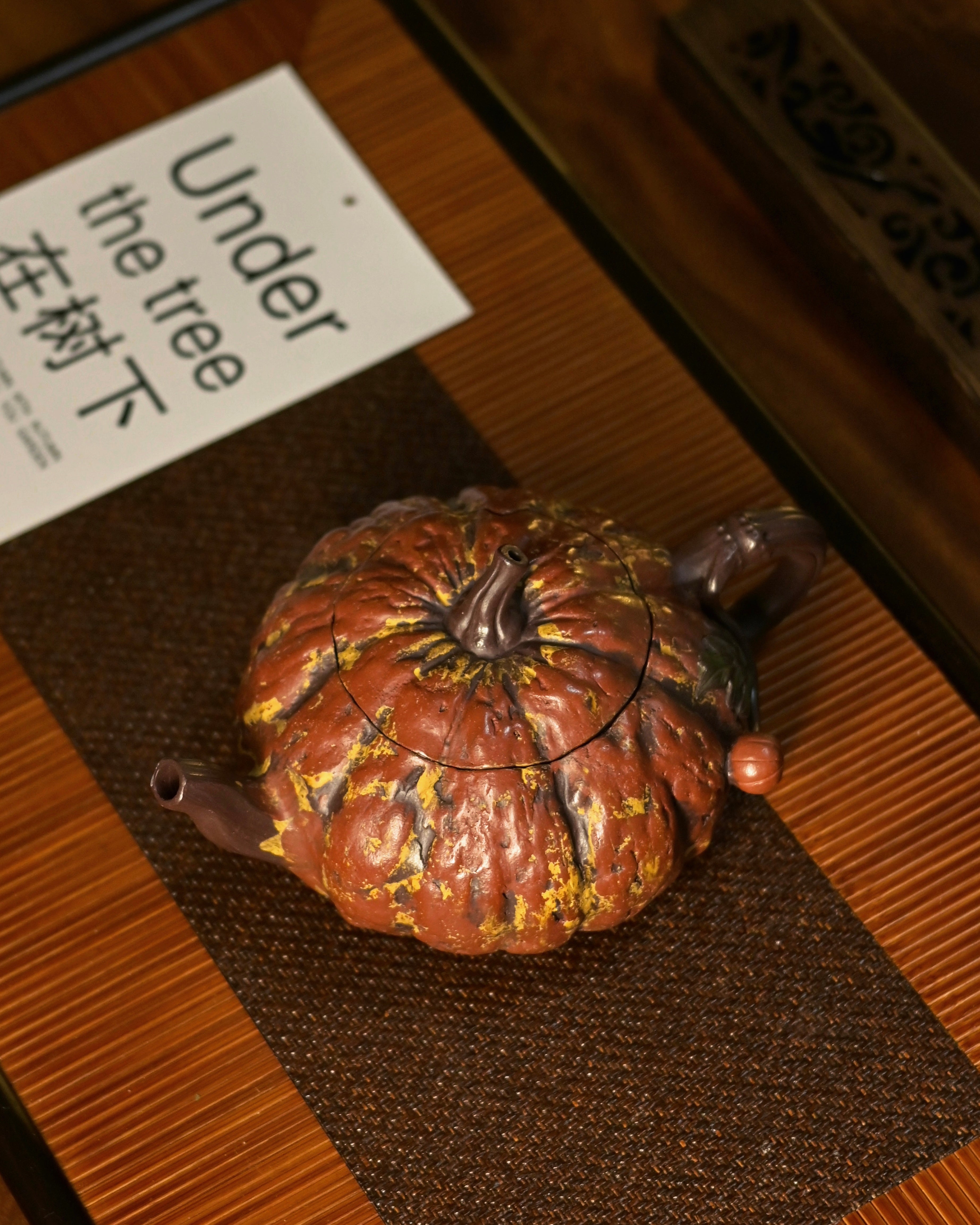 classic zisha teapot purple clay – Yixing Zisha Original Zini Clay Handmade Pumpkin Teapot 250ml by Kungfuyang