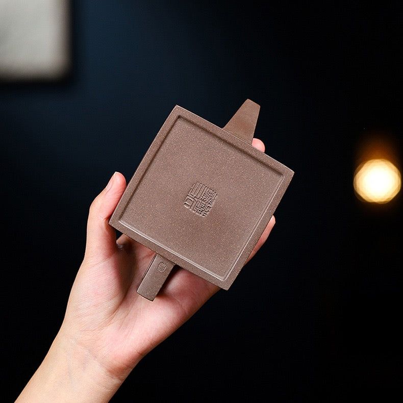 clay teapot for enhancing tea aroma – Yixing Zisha Teapot Made from Qinghui Duan Clay, Handmade by Kungfuyang