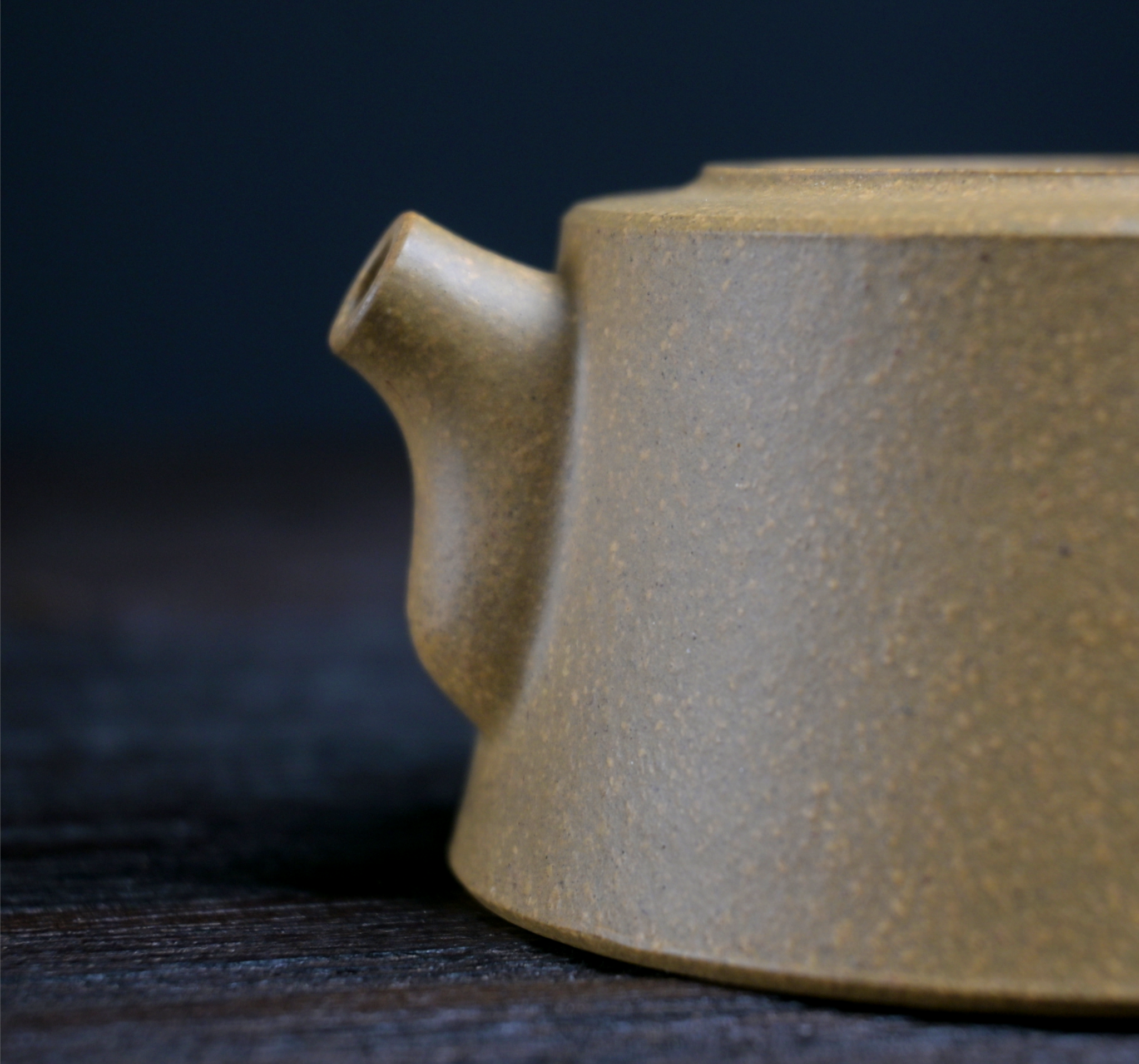 collectible yellow duan clay teapot – Yixing Zisha teapot Purple clay yellow Duan "Pillar Base" by Kungfuyang