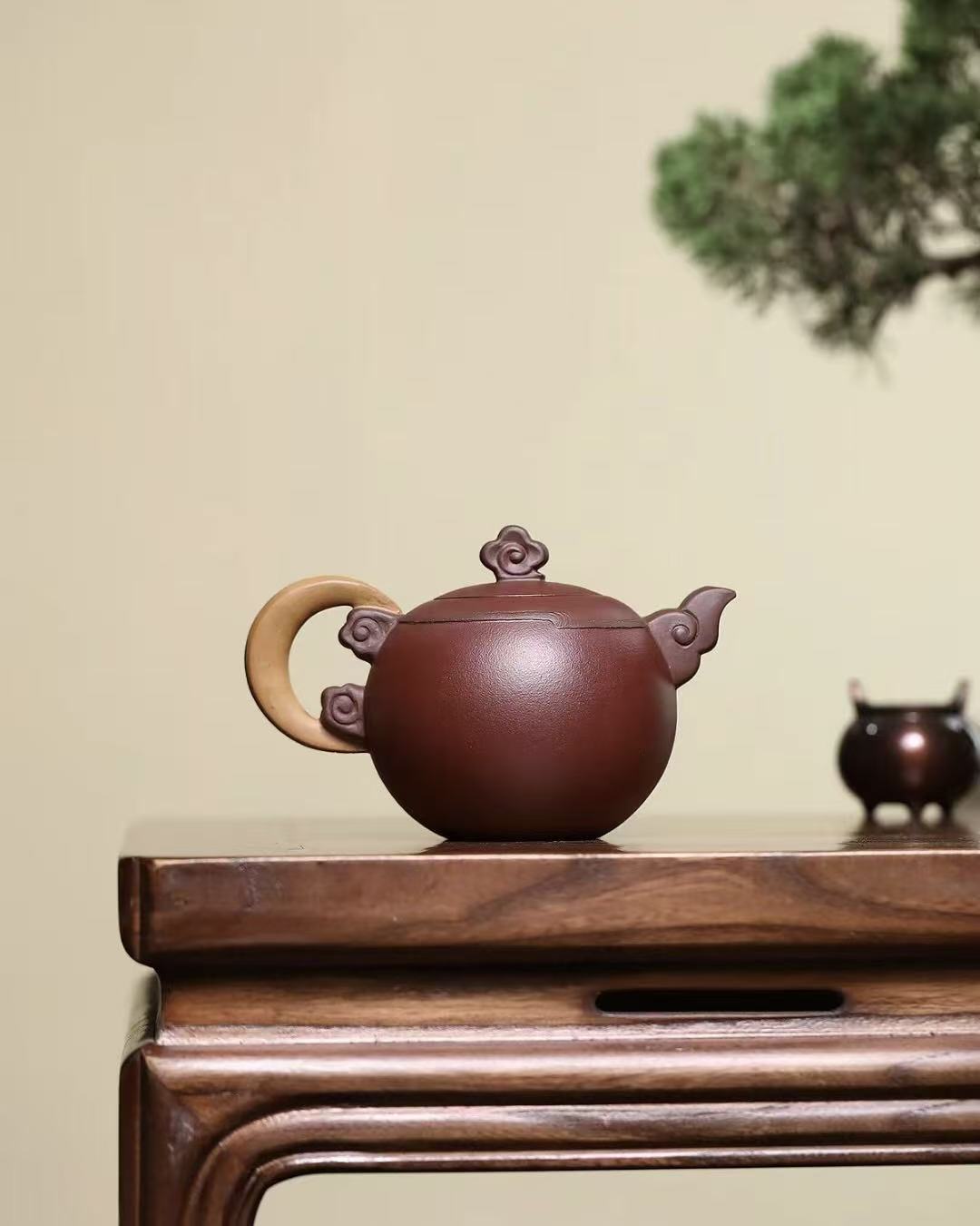 colorful clouds chasing the moon zisha – Yixing Zisha Teapot "Colorful Clouds Chasing the Moon" by Kungfuyang