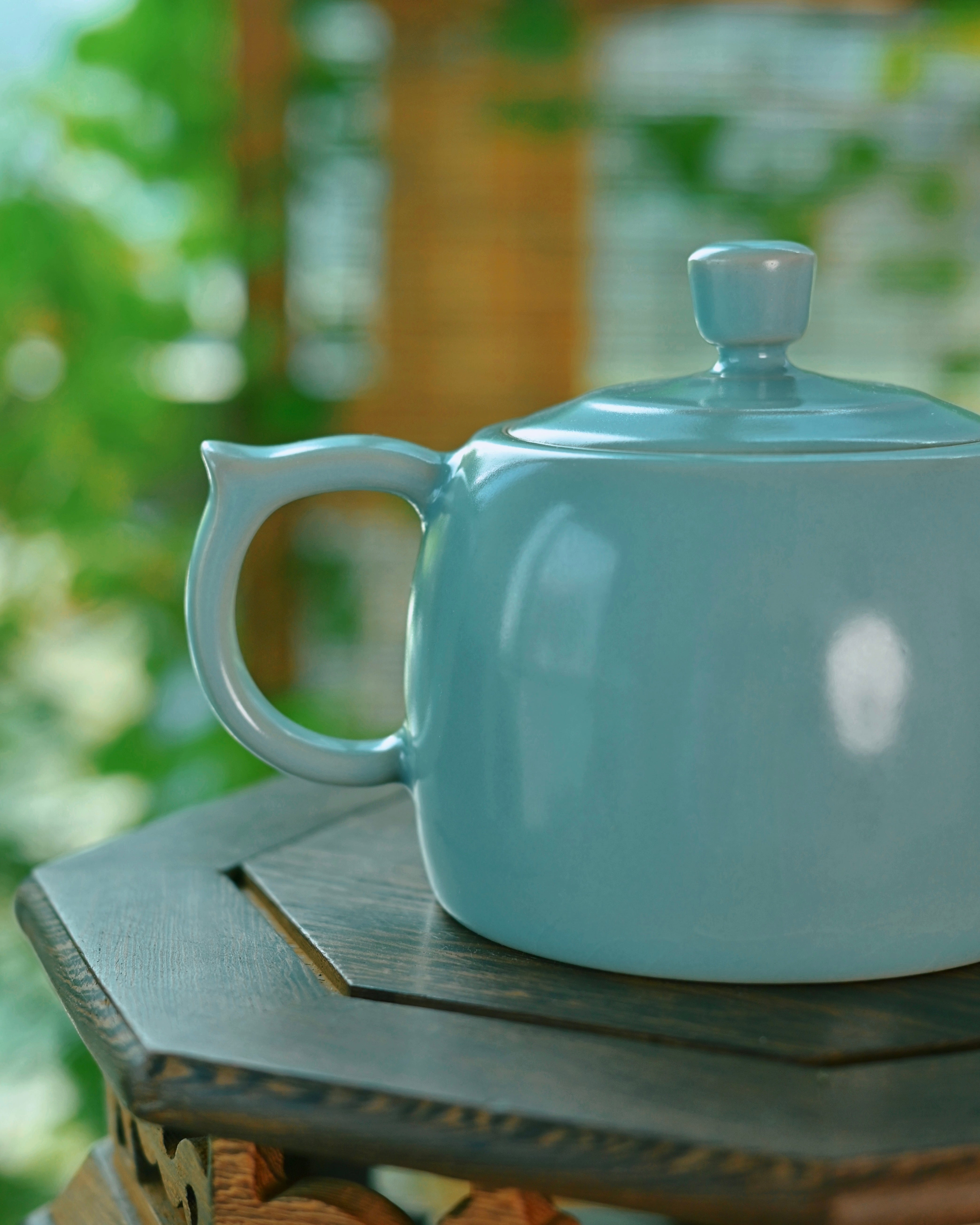 crackle network development – Ru Ware Celadon Glaze Jinglan Teapot by Kungfuyang