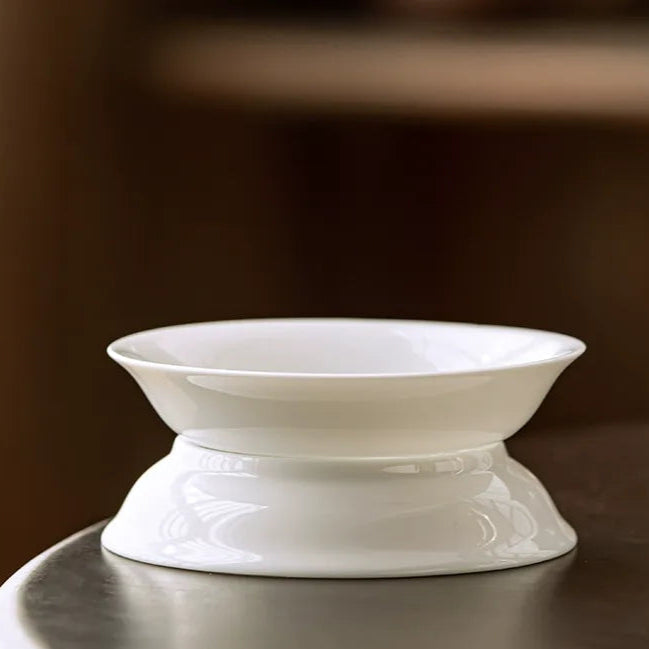 dehua white tea strainer Kungfuyang – Dehua white porcelain Gaiwan (tea bowl) by Kungfuyang