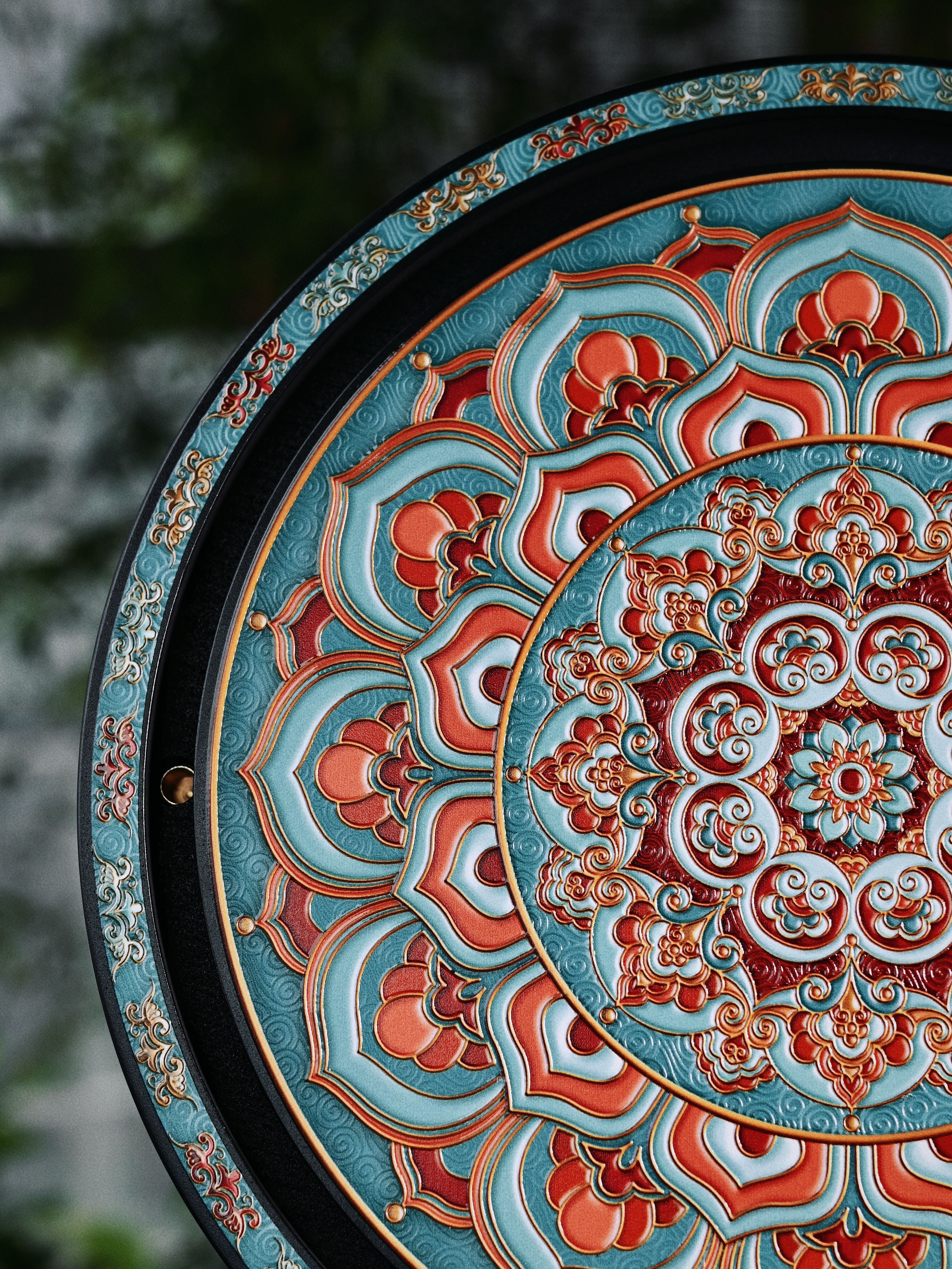 dry tea try – Dunhuang Revival Tea Tray – Ionizing Artisan Edition by Kungfuyang