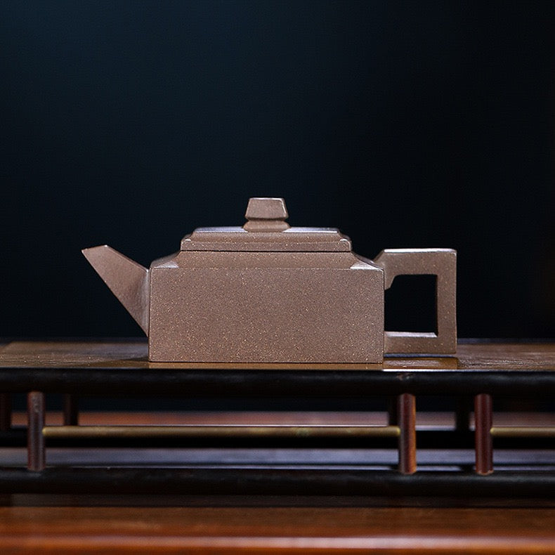 duan clay square teapot – Yixing Zisha Teapot Made from Qinghui Duan Clay, Handmade by Kungfuyang