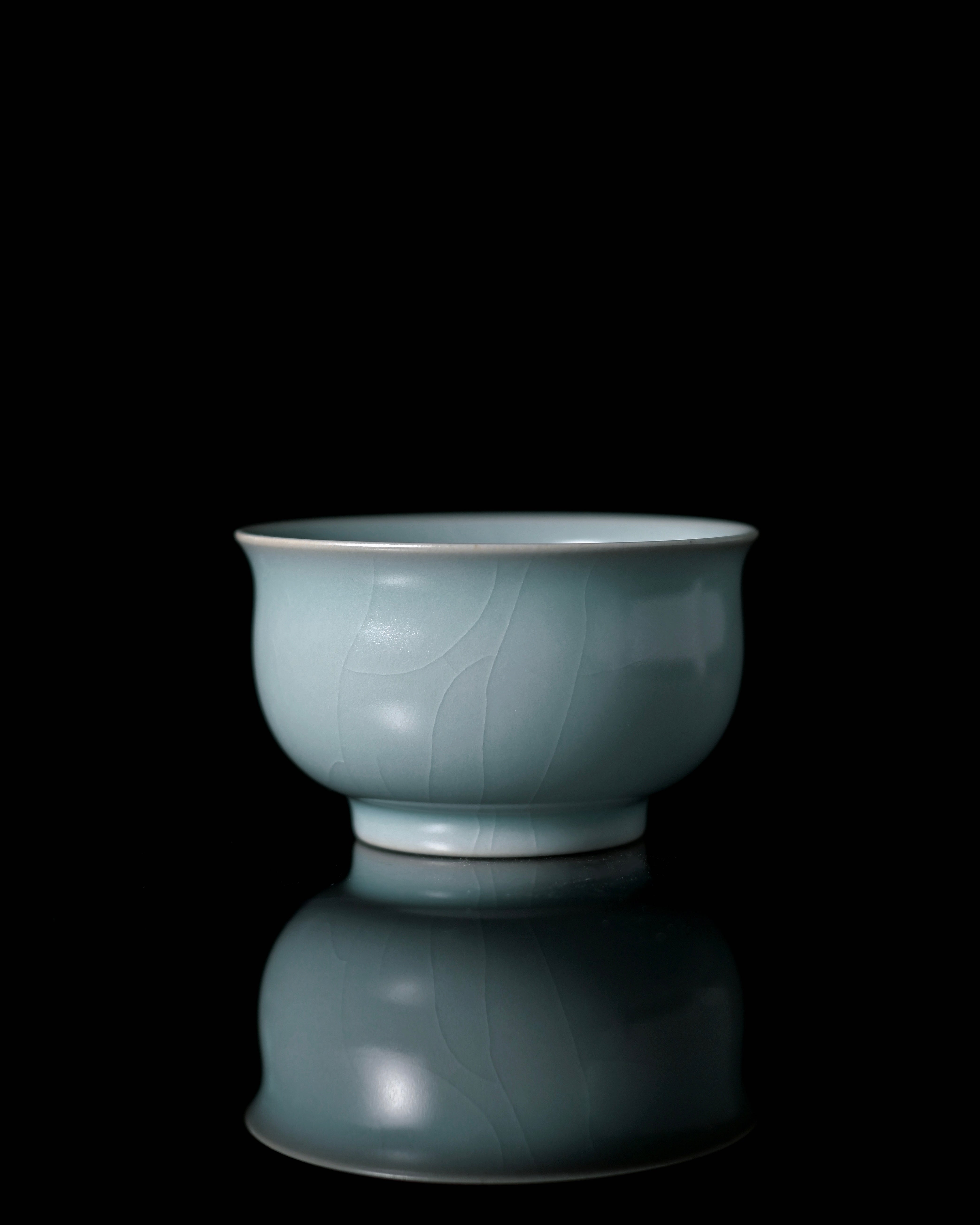 Ru ware replica teacup inspired by Five Great Kilns tradition by Kungfuyang
