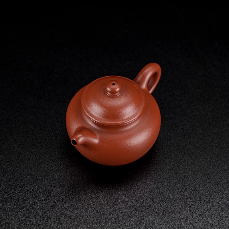ergonomic c handle lotus pot – Yixing Zhuni Clay Lotus Seed Zisha Teapot 120ml by Kungfuyang