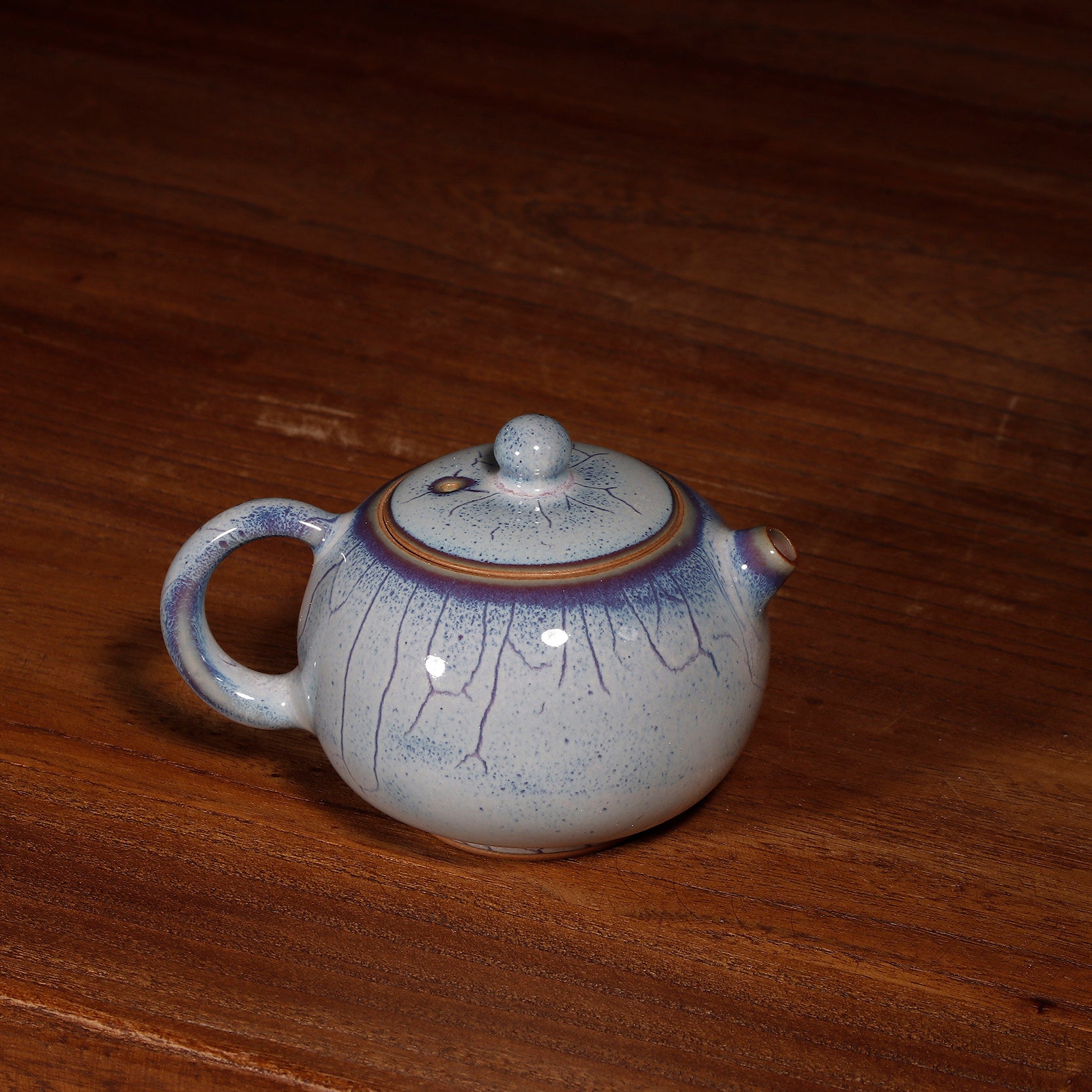05 5beadd70 c133 455f b79c c80af1a97de6 – Handcrafted Jun Ware Xishi Teapot 100ml by Kungfuyang