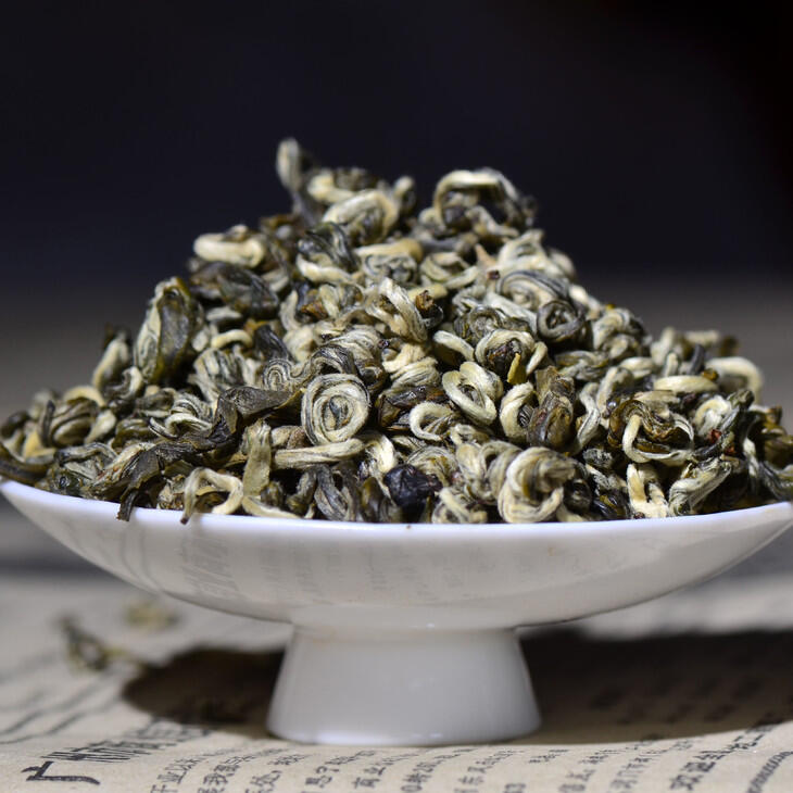 Kungfuyang 2026 "First-Pick" Pre-Chingming Bi Luo Chun Green Tea, detail 4
