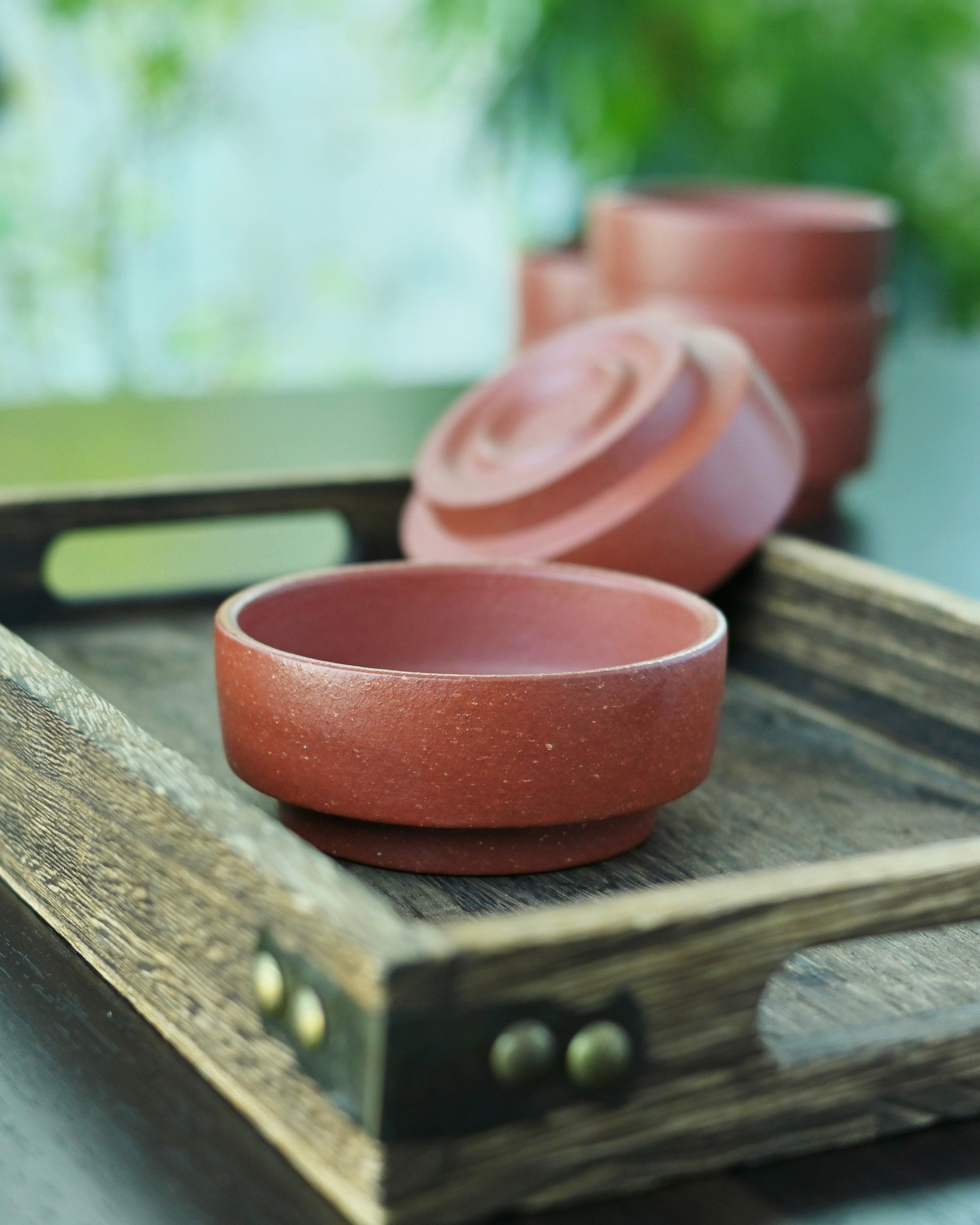 Kungfuyang Yixing Zisha Hong Jiangpo Clay Pu'er Teacup, detail 2