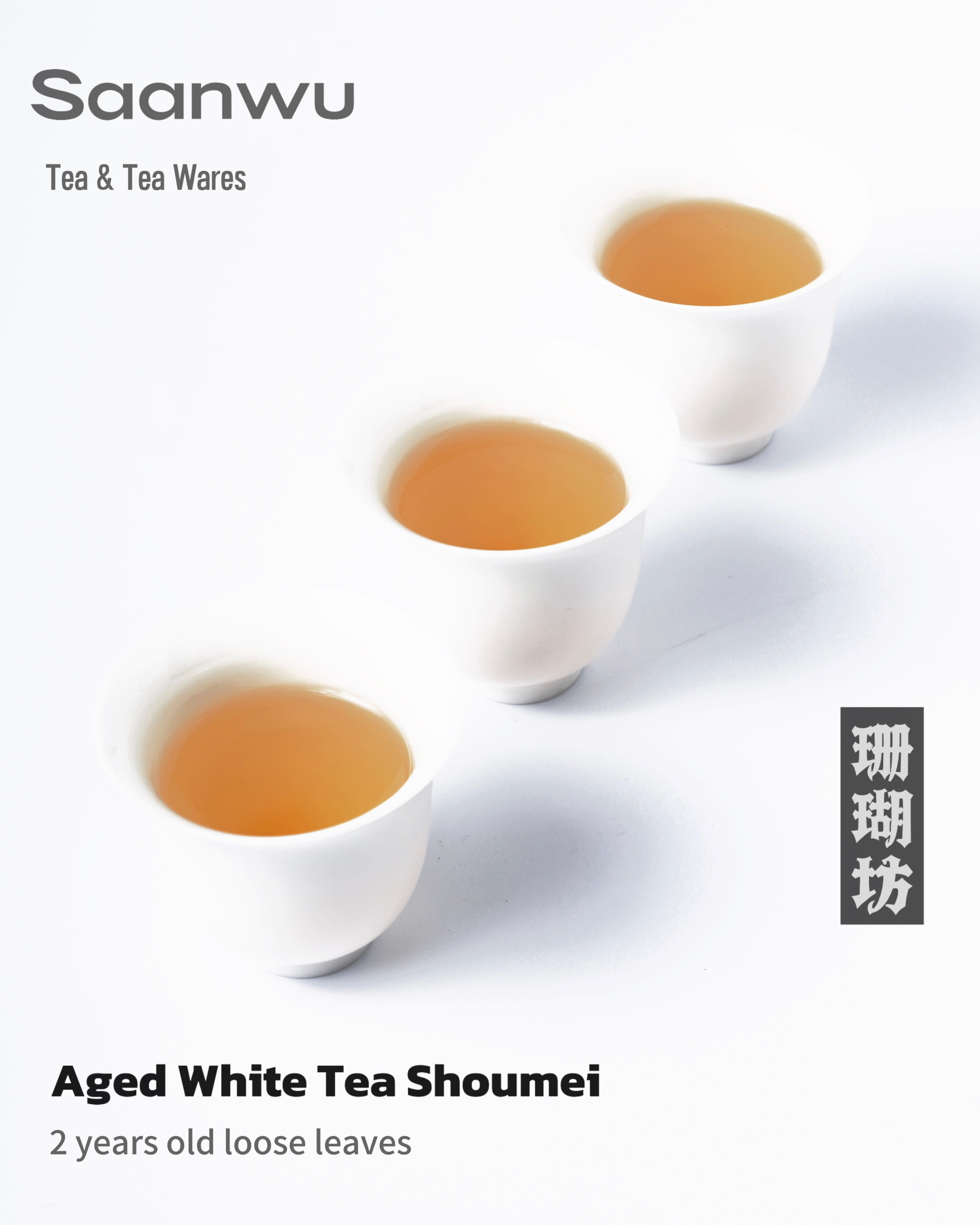 fuding shou mei 2023 dry tea leaves – Fuding White Tea Shou Mei, 2023 Spring Harvest by Kungfuyang
