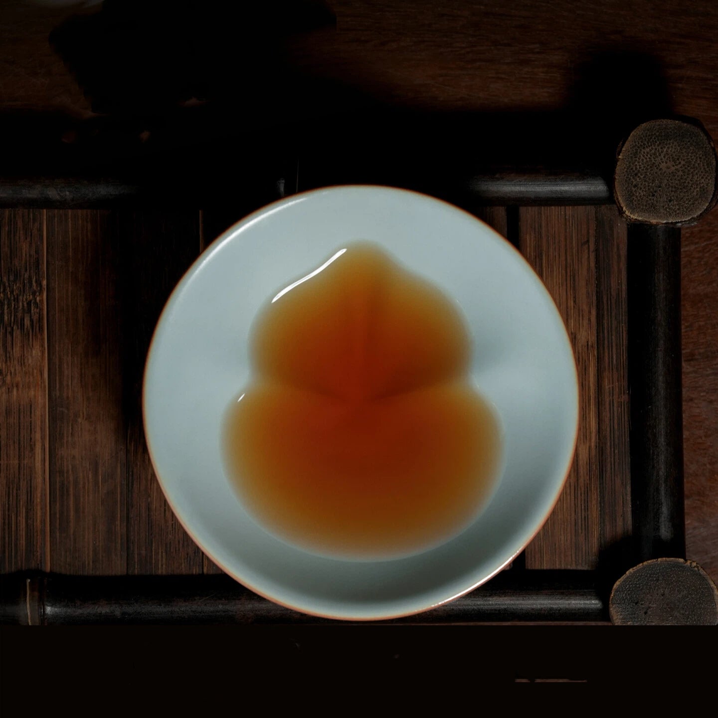 handcrafted ru kiln crackle glaze douli – Jingdezhen Handmade Ru-Style Crackle Glaze ‘‘Hidden Gourd’’ by Kungfuyang