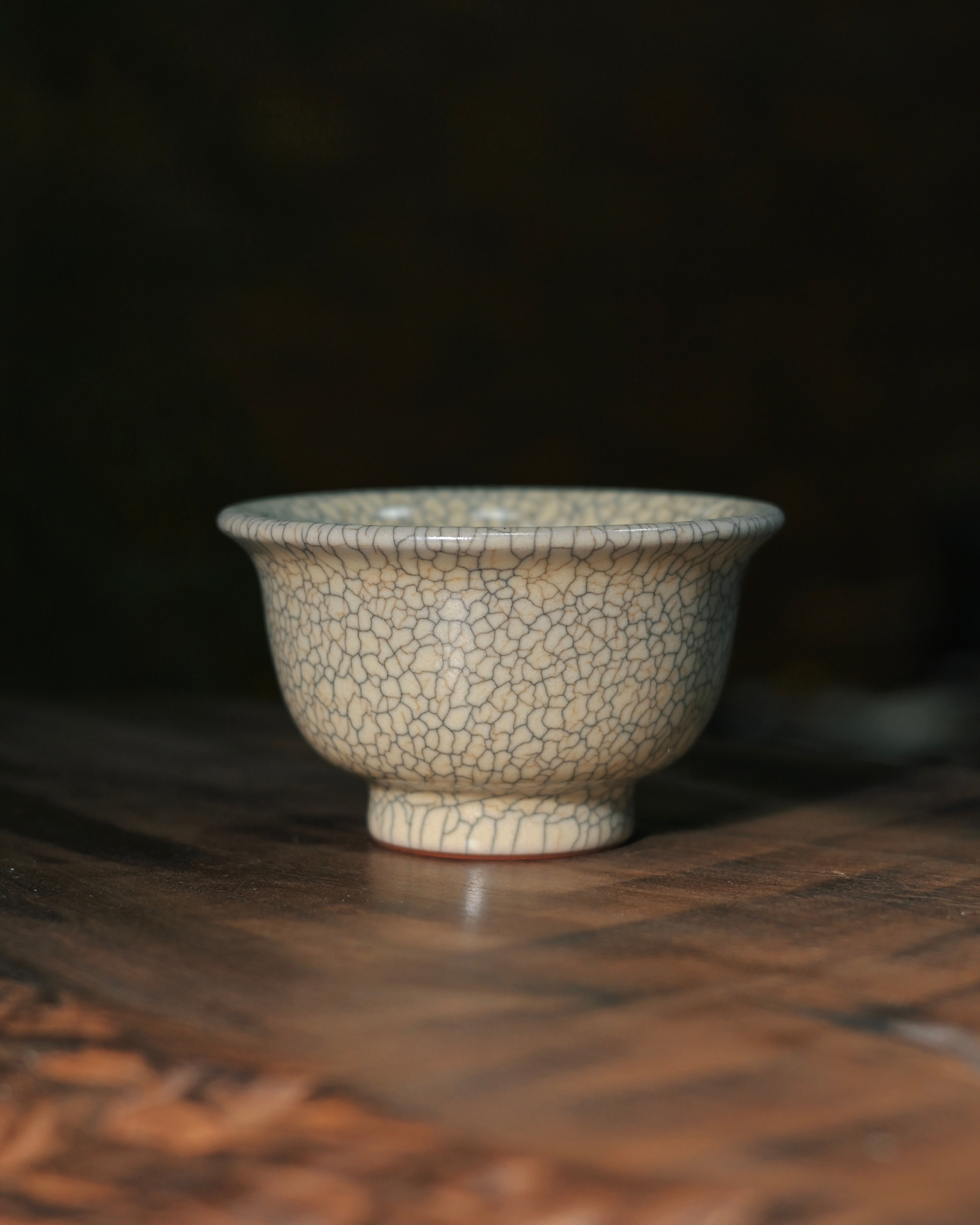 handcrafted tea ritual yashou cup – Longquan Celadon Ge-Kiln Yashou Cup 100ml by Kungfuyang