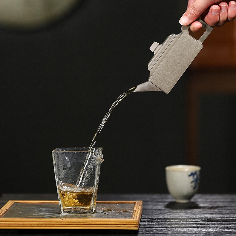 handcrafted yixing teapot for collection – Yixing Zisha Teapot Made from Qinghui Duan Clay, Handmade by Kungfuyang