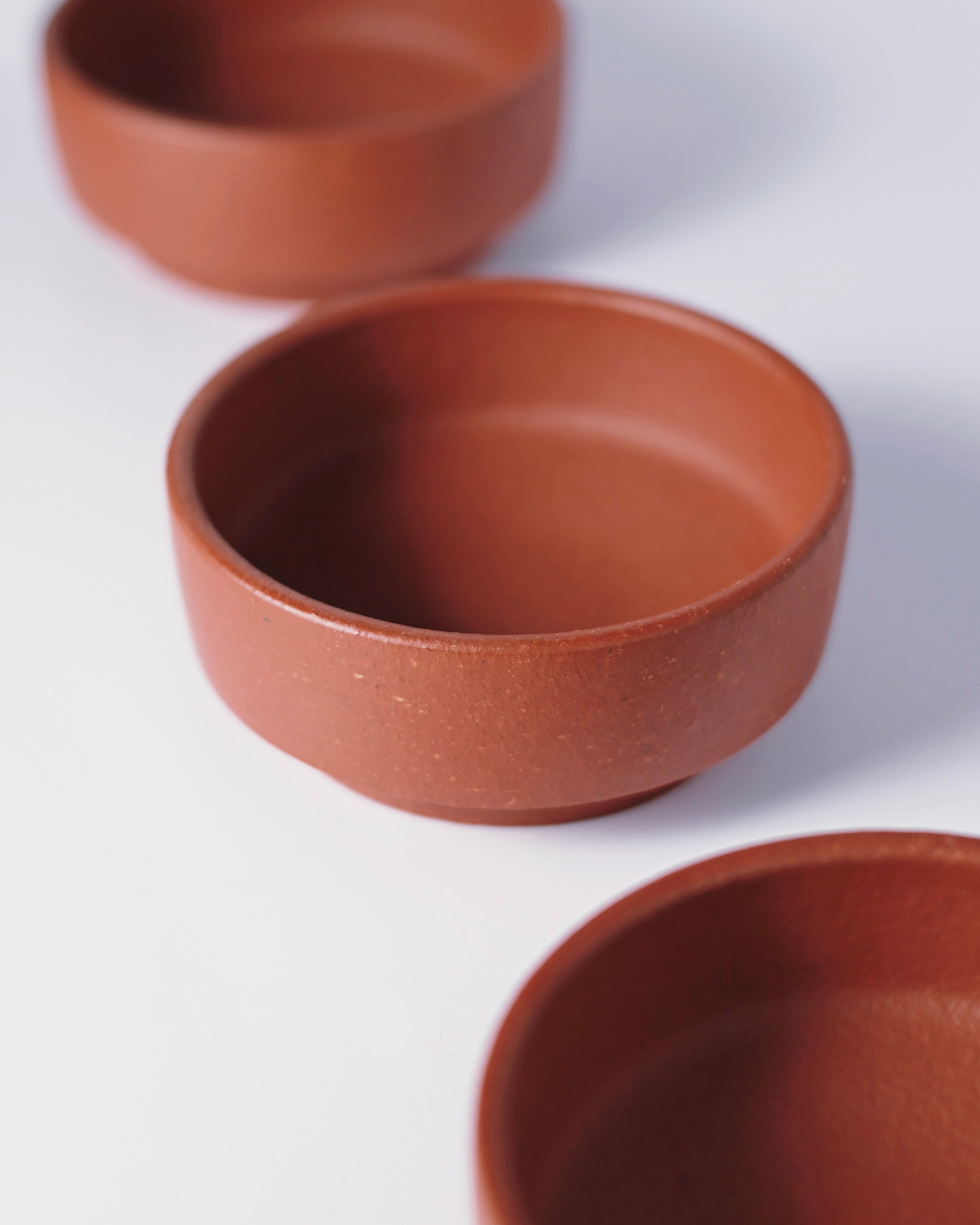 handmade clay aging process – Yixing Zisha Hong Jiangpo Clay Pu'er Teacup by Kungfuyang