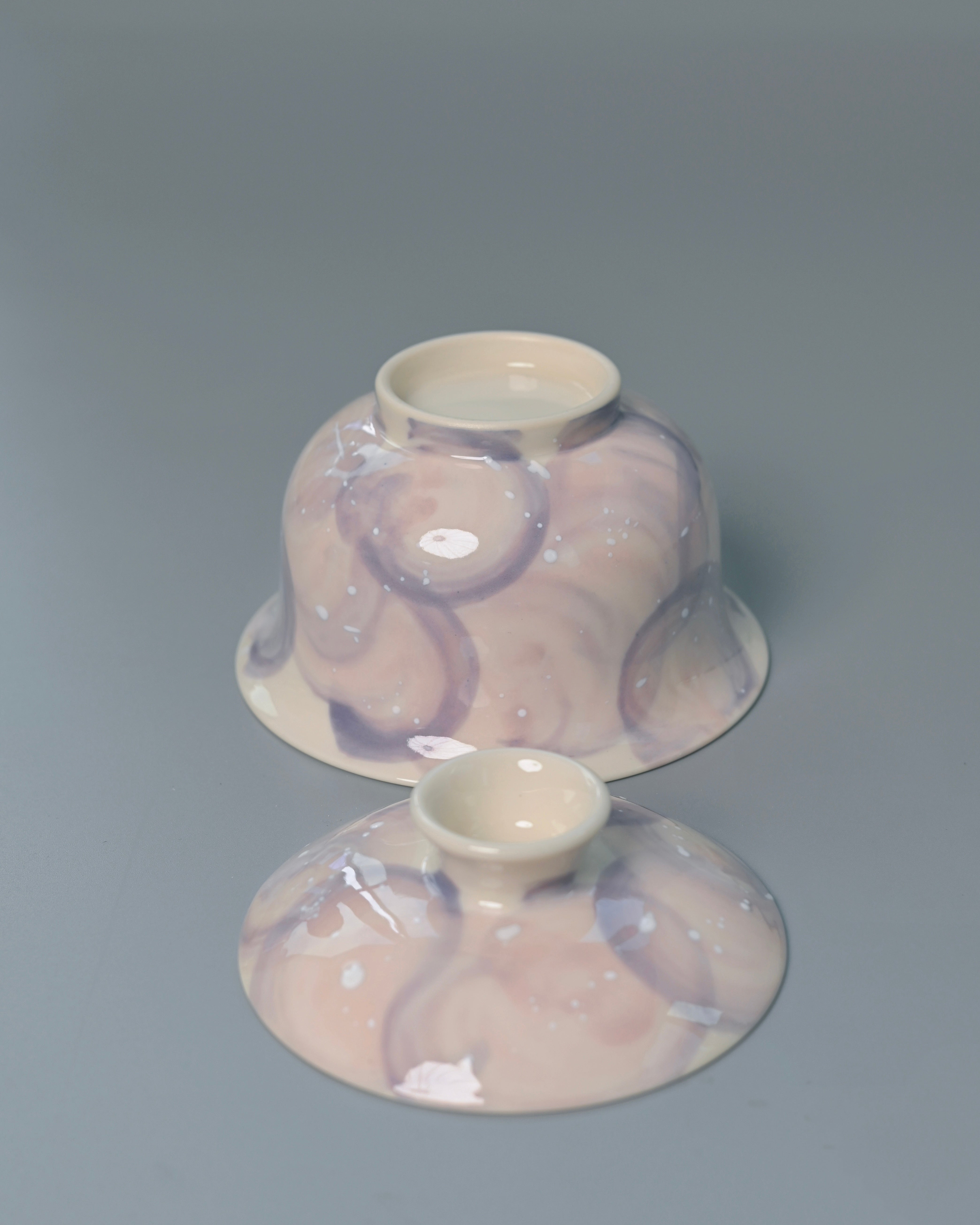 handmade underglaze snow plain gaiwan – Unique Piece Jingdezhen Handmade Underglaze “Snow Plain” by Kungfuyang