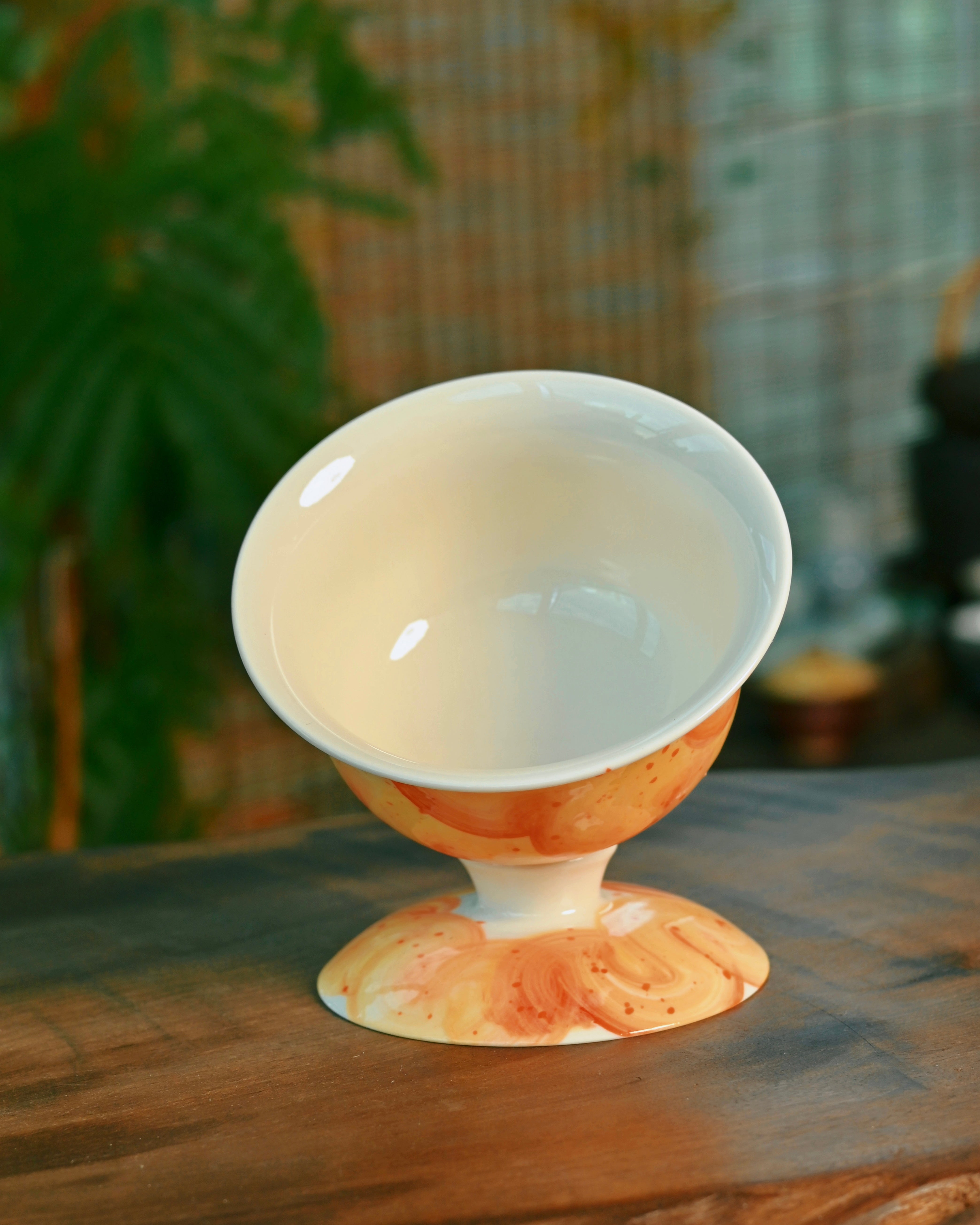 handmade underglaze snow plain gaiwan – Unique Piece Jingdezhen Handmade Underglaze “Snow Plain” by Kungfuyang, view 12-2