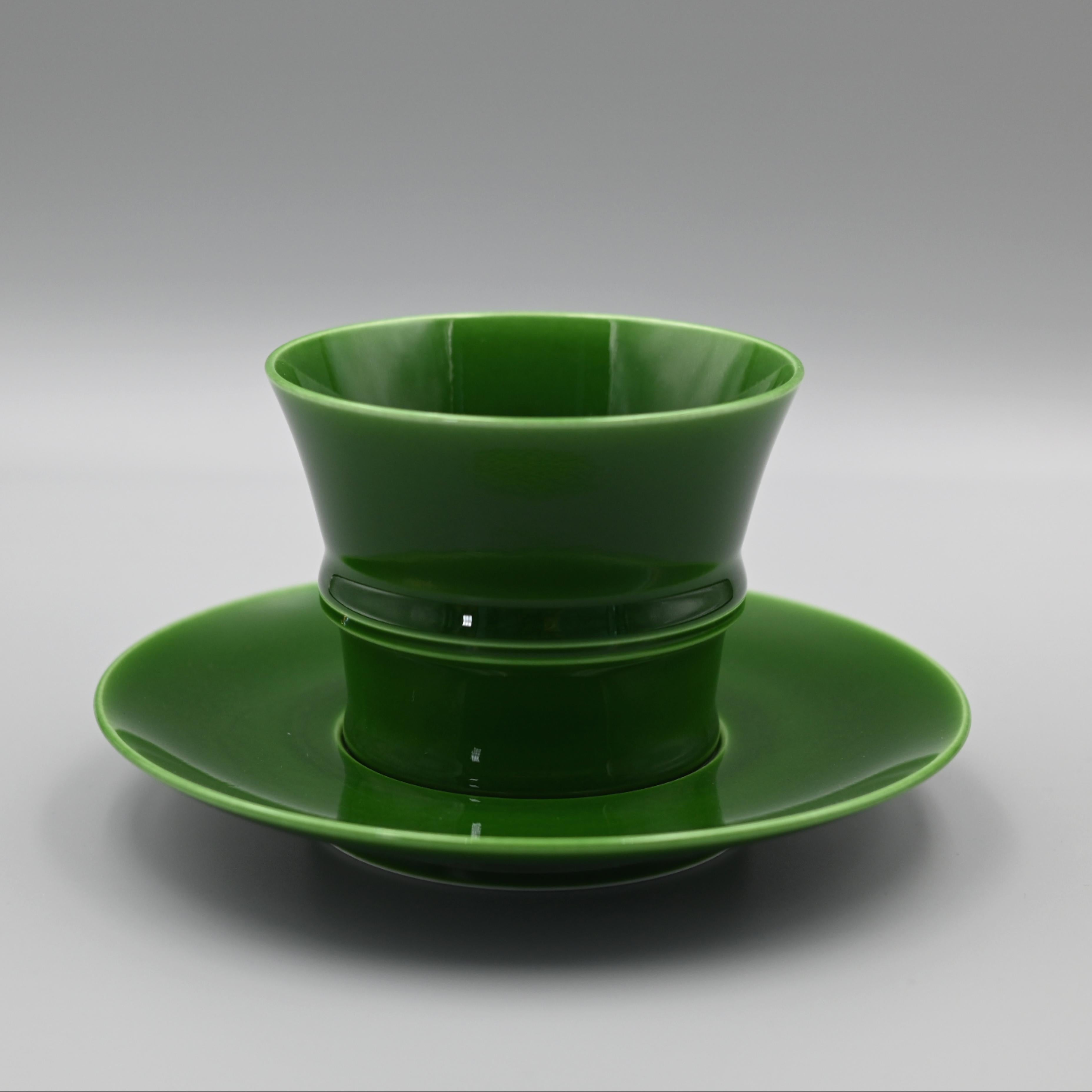 jade like glaze coffee cup with saucer – Handcrafted Jade Green Bamboo Coffee / Teacup by Kungfuyang