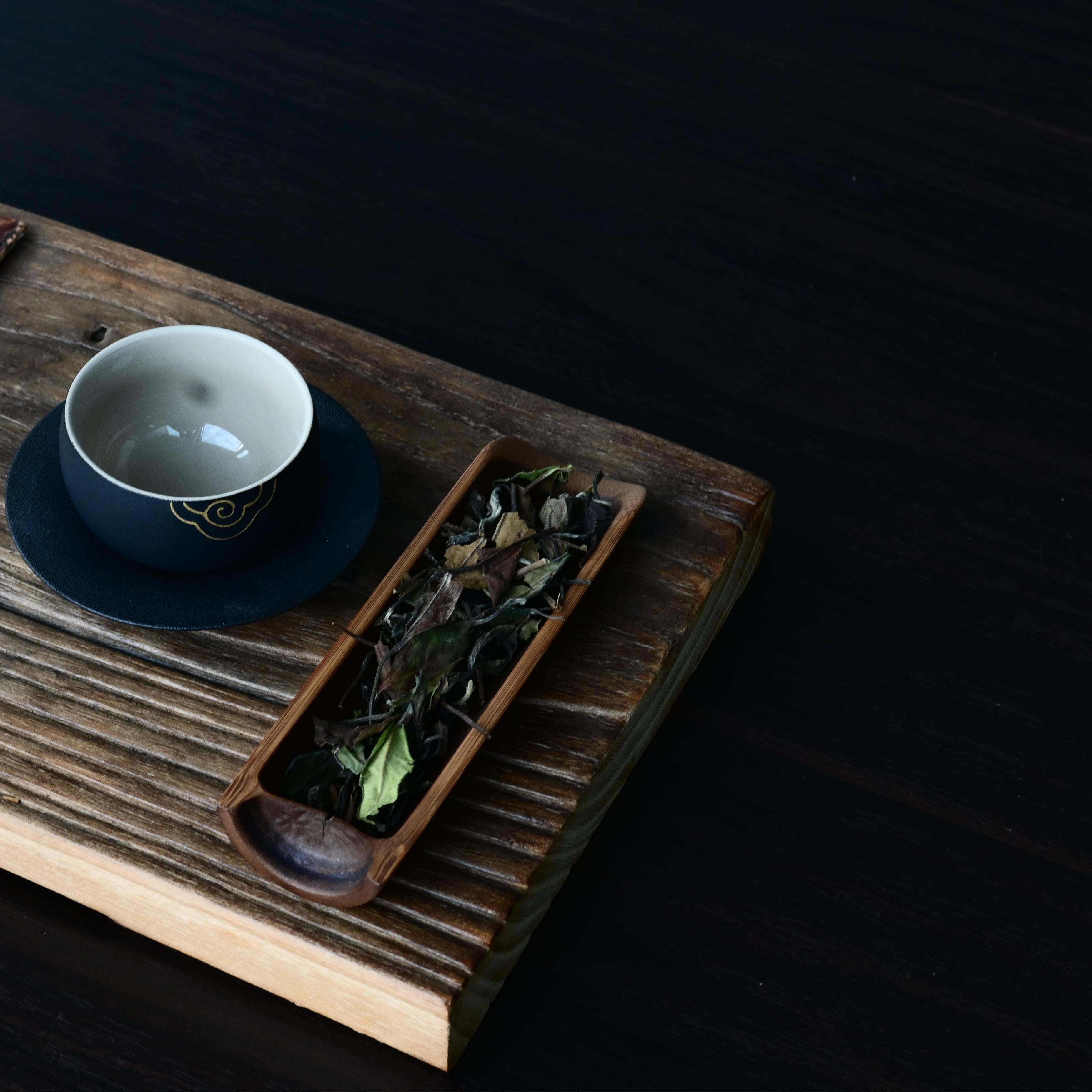 japanese ceramic teacup – Wabi-sabi Style Rustic Clay Teacup with Coaster by Kungfuyang