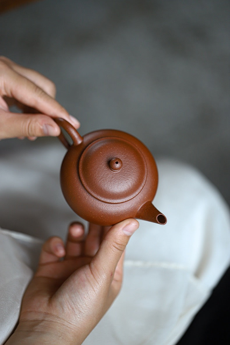 jiangpo clay teapot ming qing style – Yixing Original Mine Jiangpo Clay Level Teapot by Kungfuyang