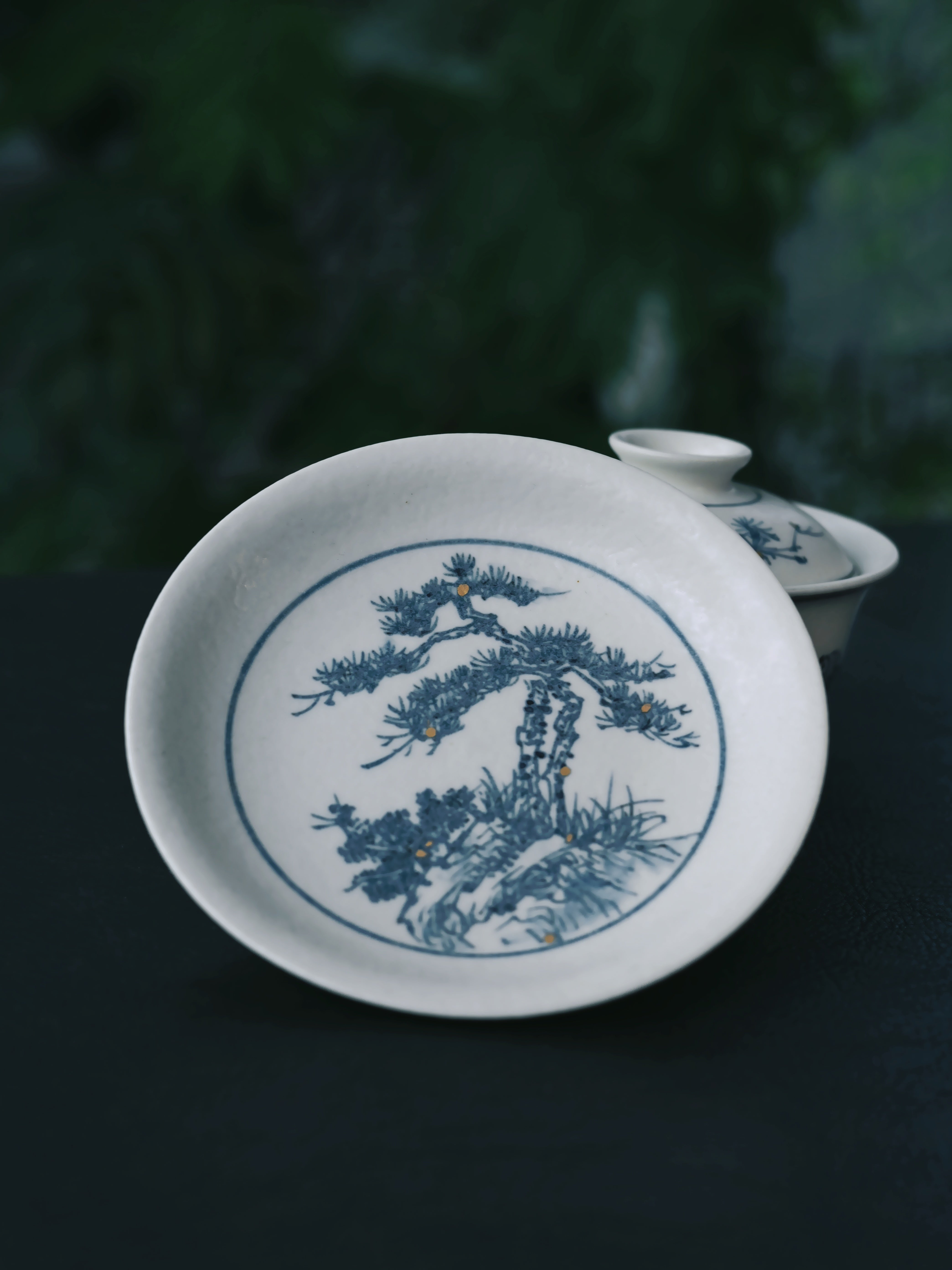 jingdezhen hand painted blue and white – Jingdezhen Handcrafted Blue-and-White 'Scholar's Treasure' by Kungfuyang, view 3-2