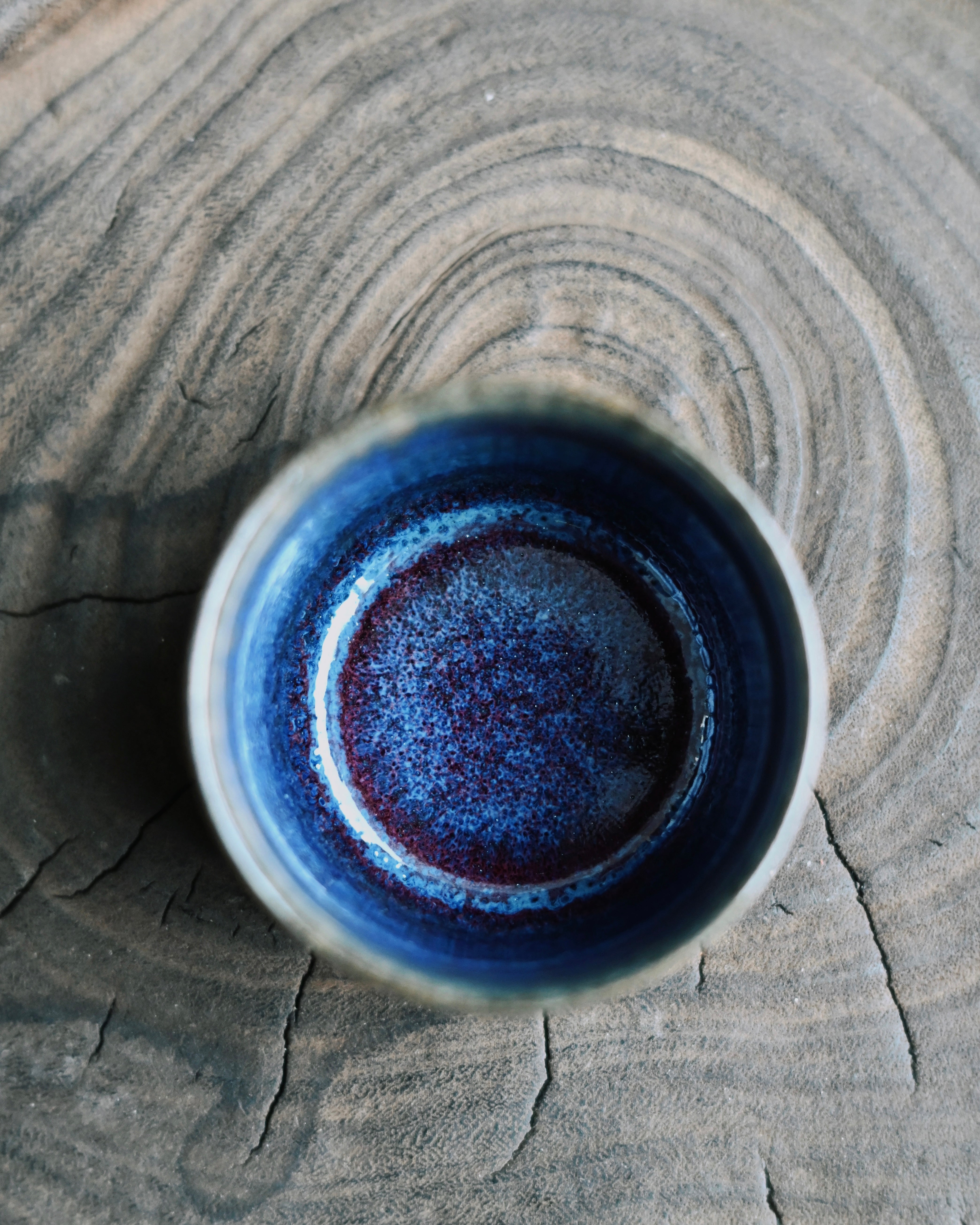 jun kiln copper iron glaze – Jun Ware Purple Glaze Thumb-Ring Cup 50ml by Kungfuyang