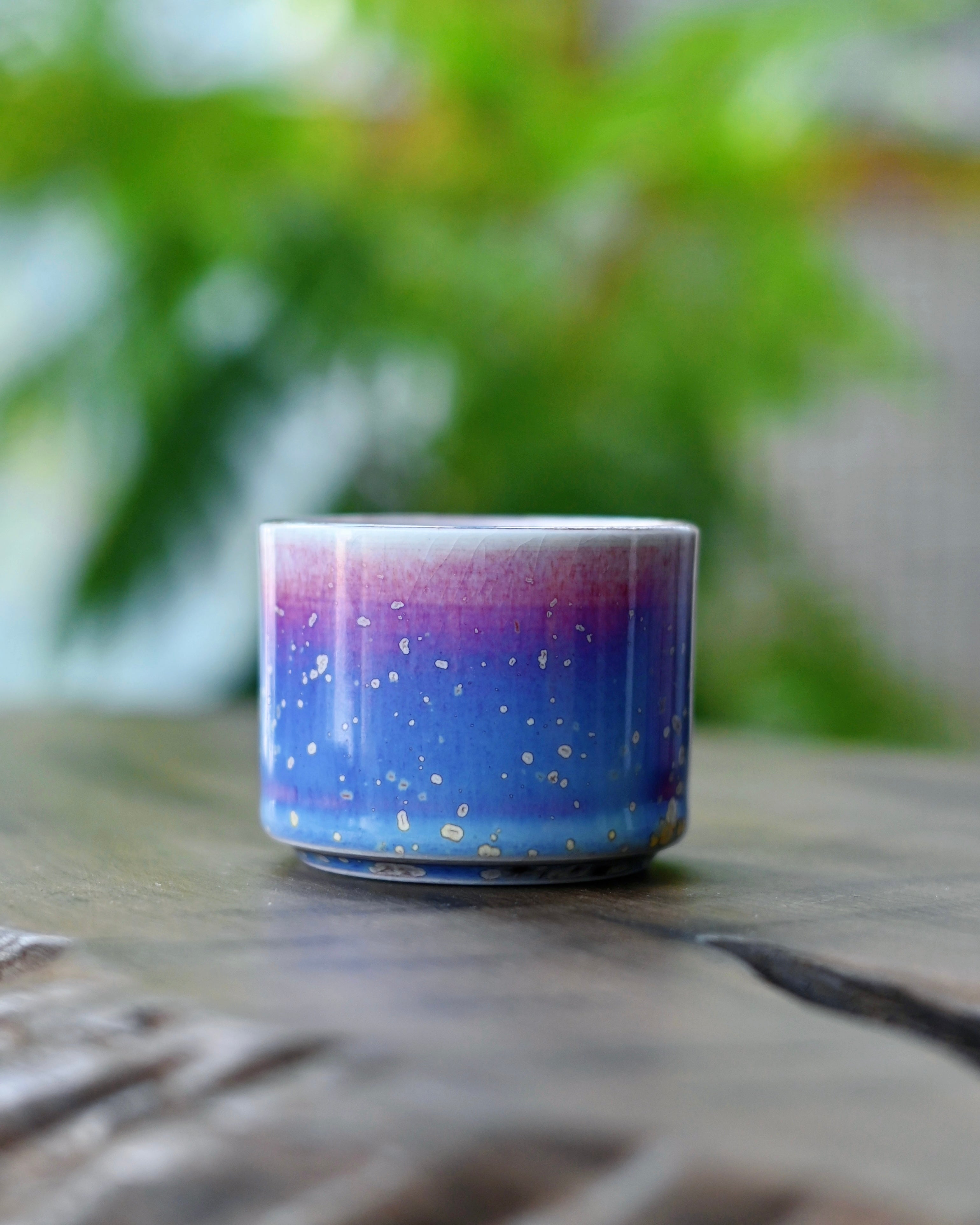 jun kiln ergonomic thumb grip – Jun Ware Ring Cup 70ml by Kungfuyang