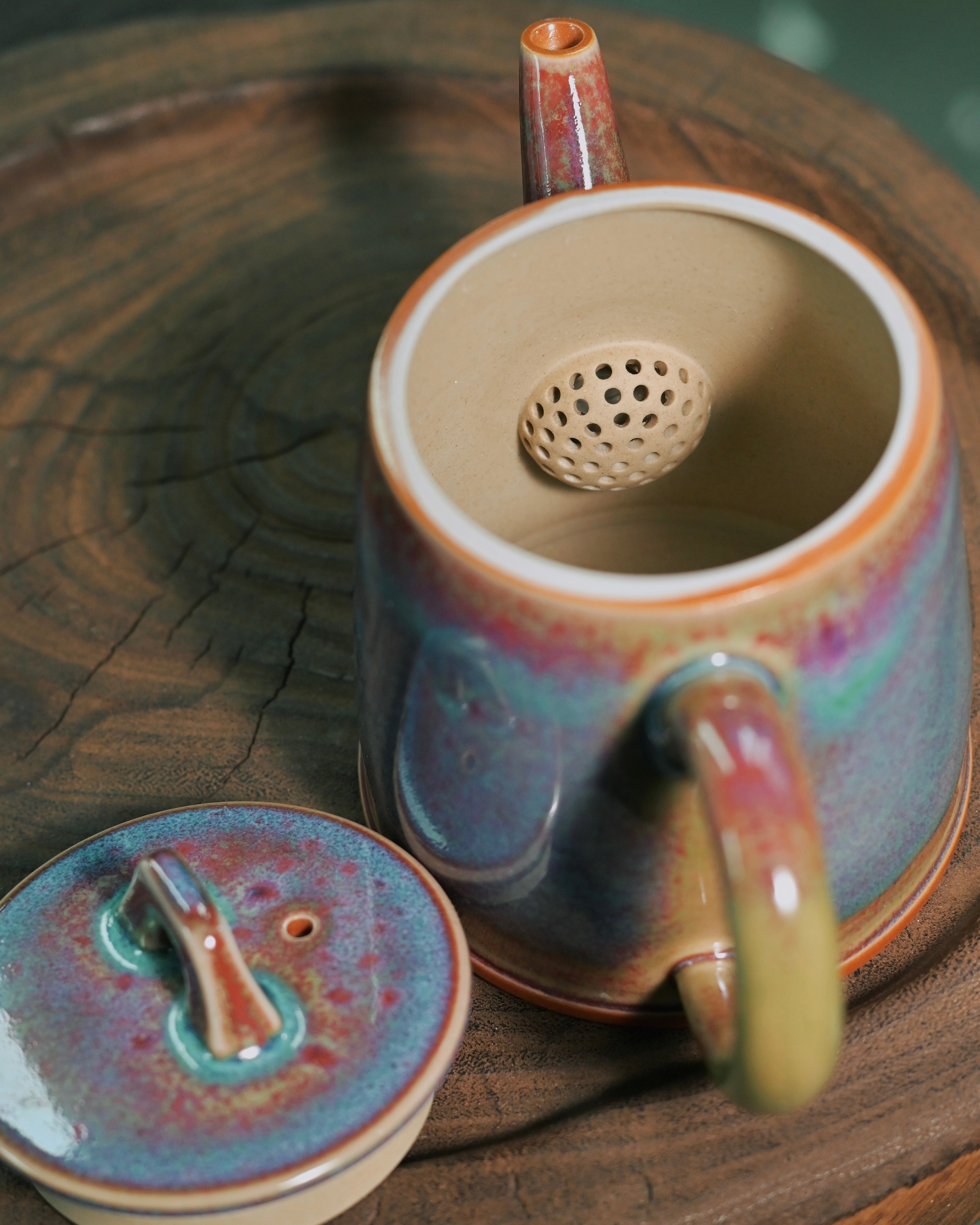 jun ware mineral glaze teapot – Jun Ware Qinquan Teapot 220ml by Kungfuyang