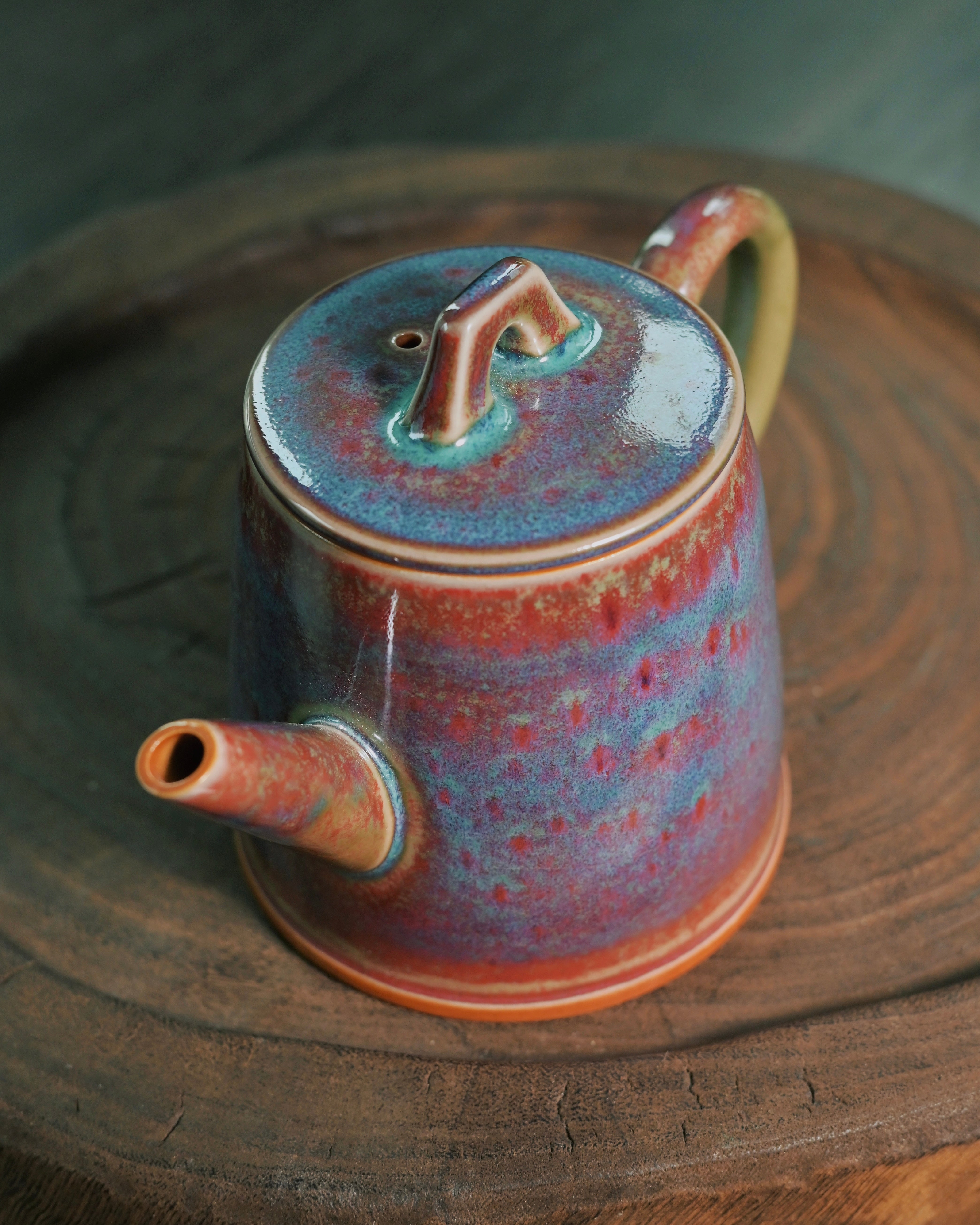 jun ware teapot qinquan shape – Jun Ware Qinquan Teapot 220ml by Kungfuyang